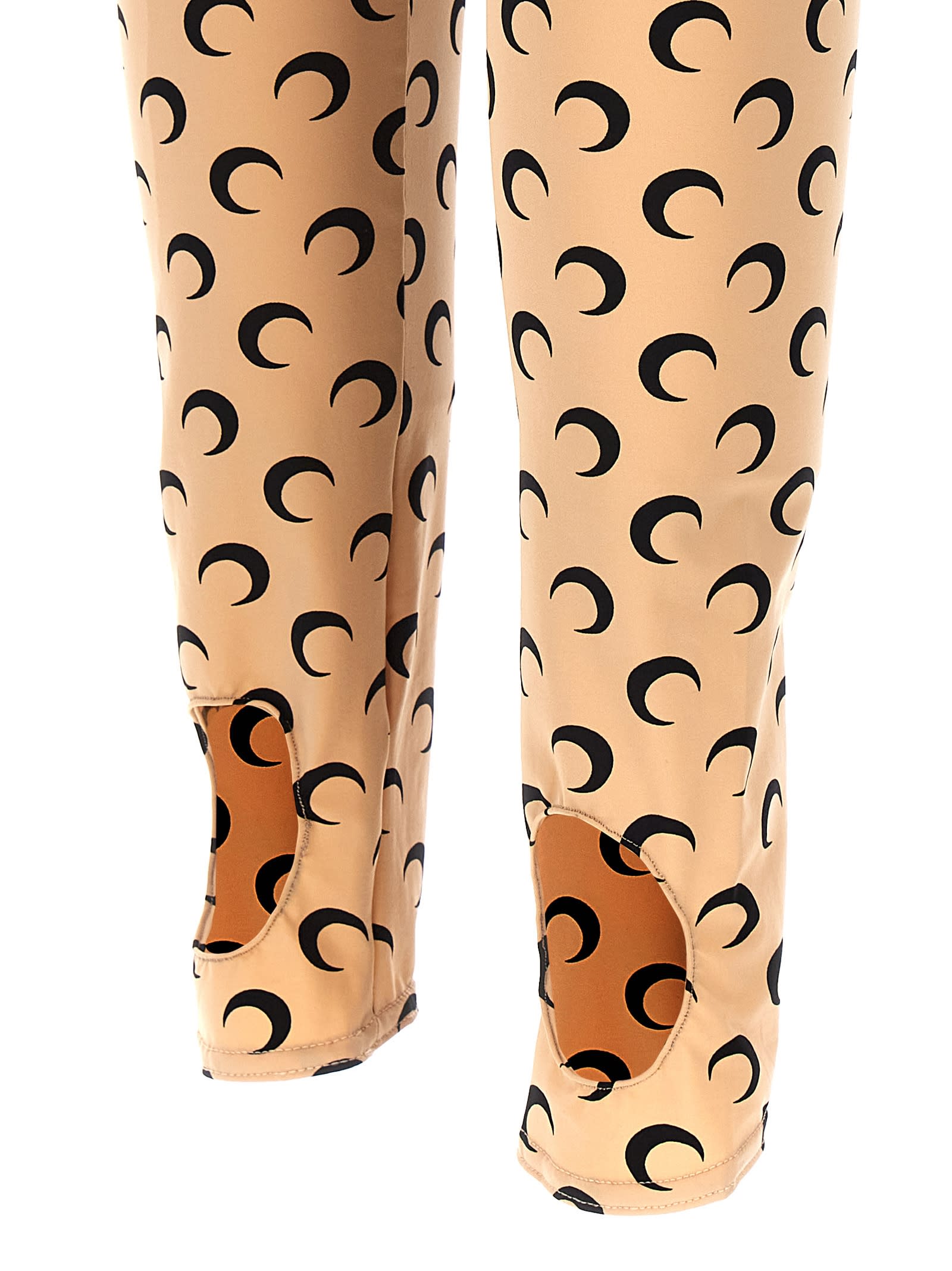 MARINE SERRE ALL OVER MOON LEGGINGS