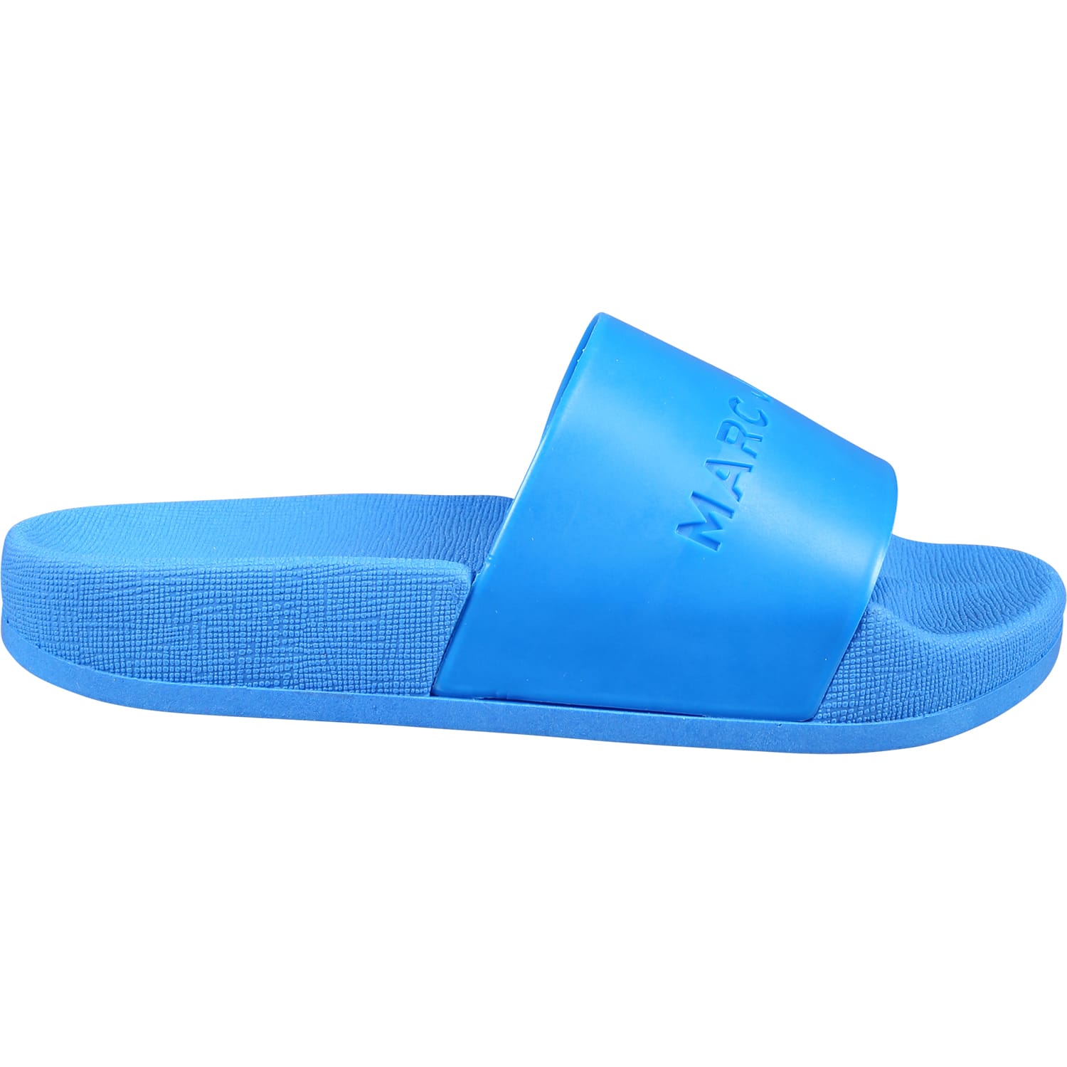 Little Marc Jacobs Blue Slippers For Kids With Logo