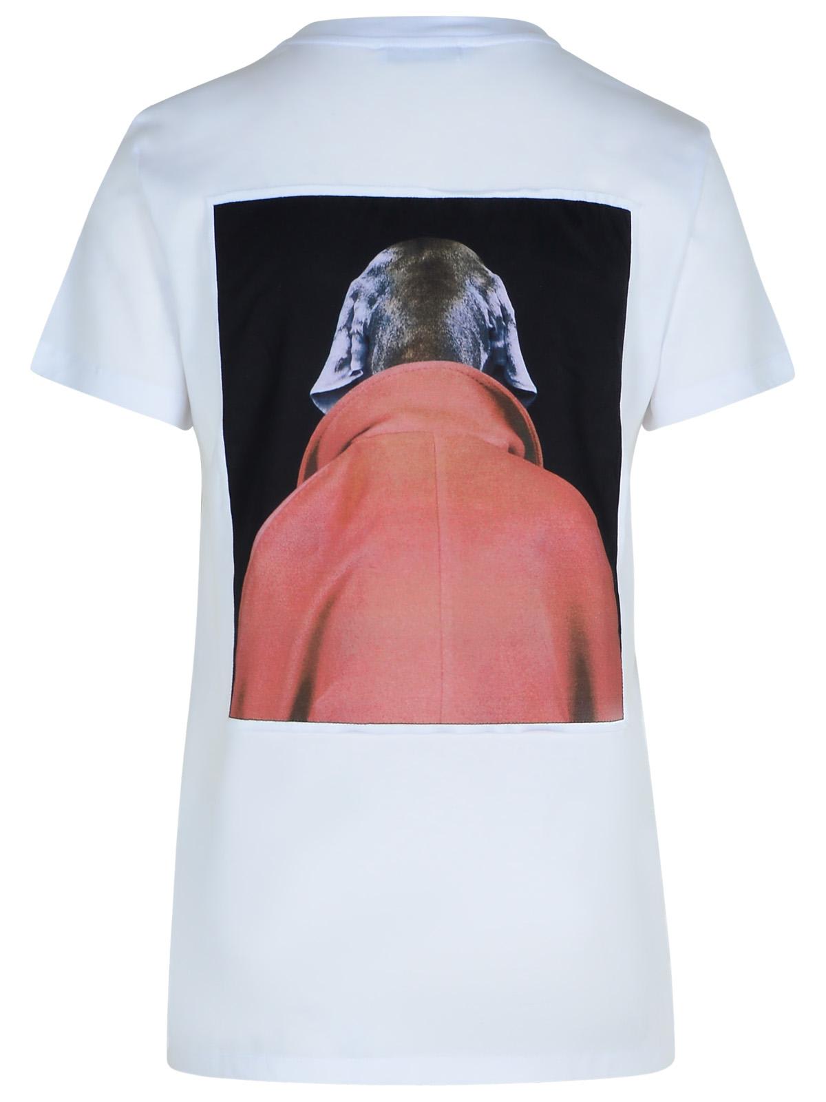 Shop Max Mara Cipria White Cotton T-shirt