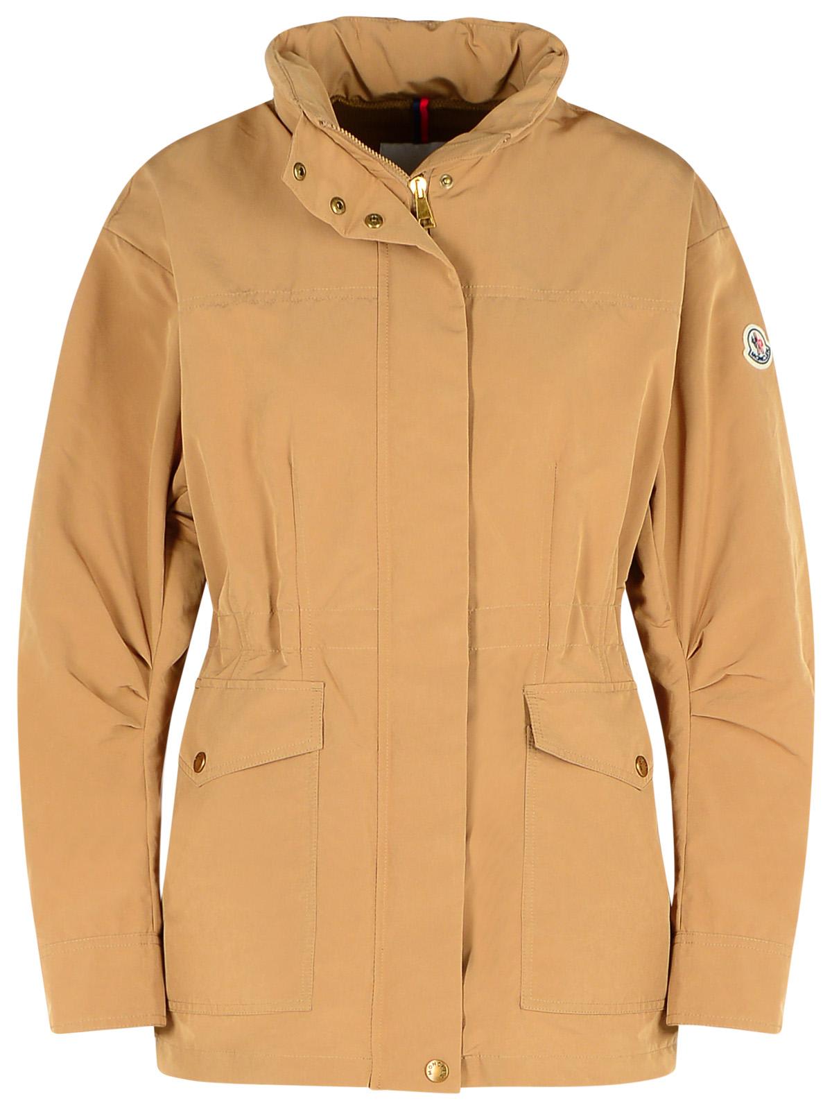 アウターその他 MONCLER 'nades' beige polyester blend jacket Moncler Nades Short Parka | Neiman Marcus