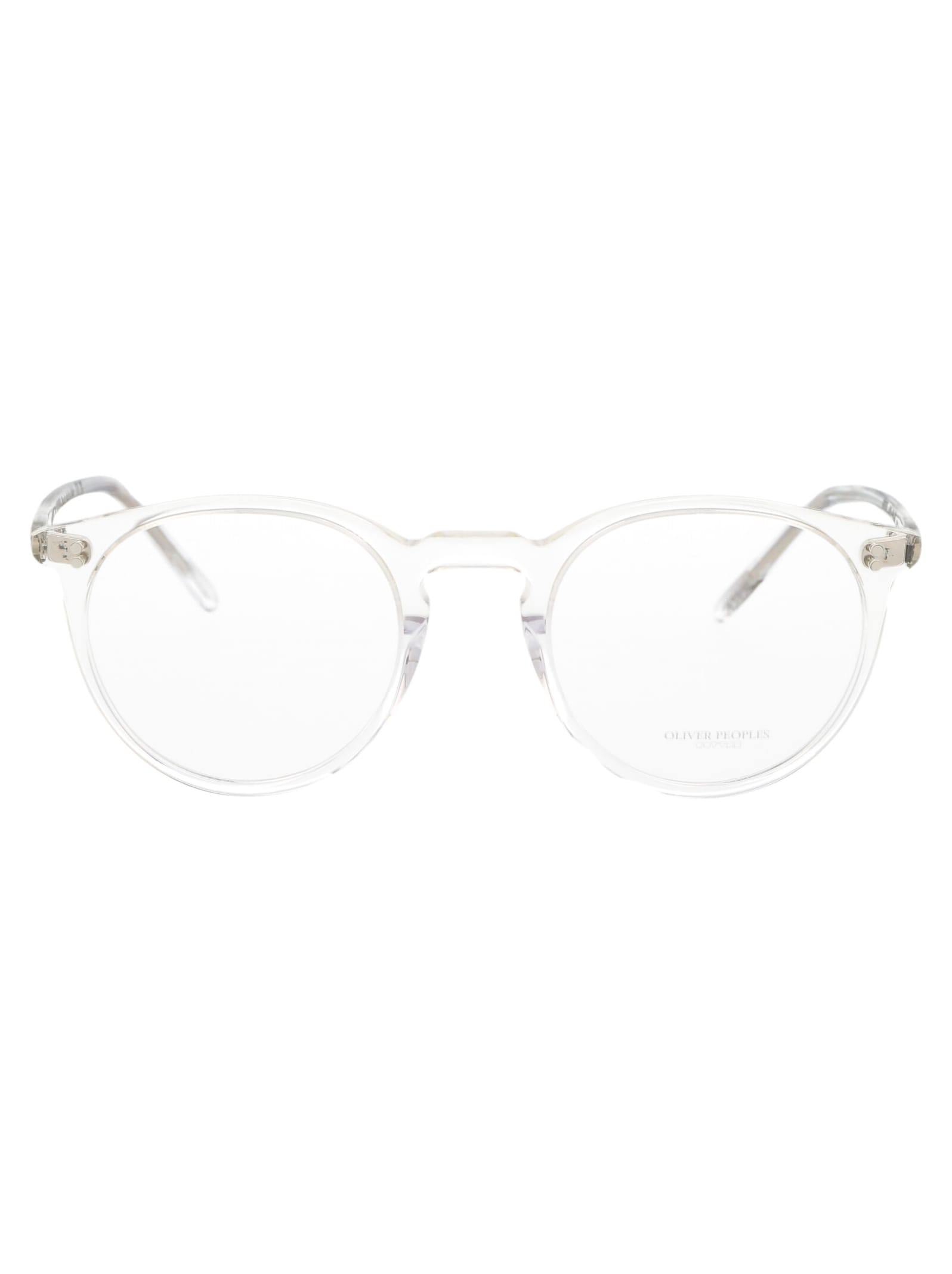 Shop Oliver Peoples Omalley Glasses In 1755 Buff/crystal Gradient