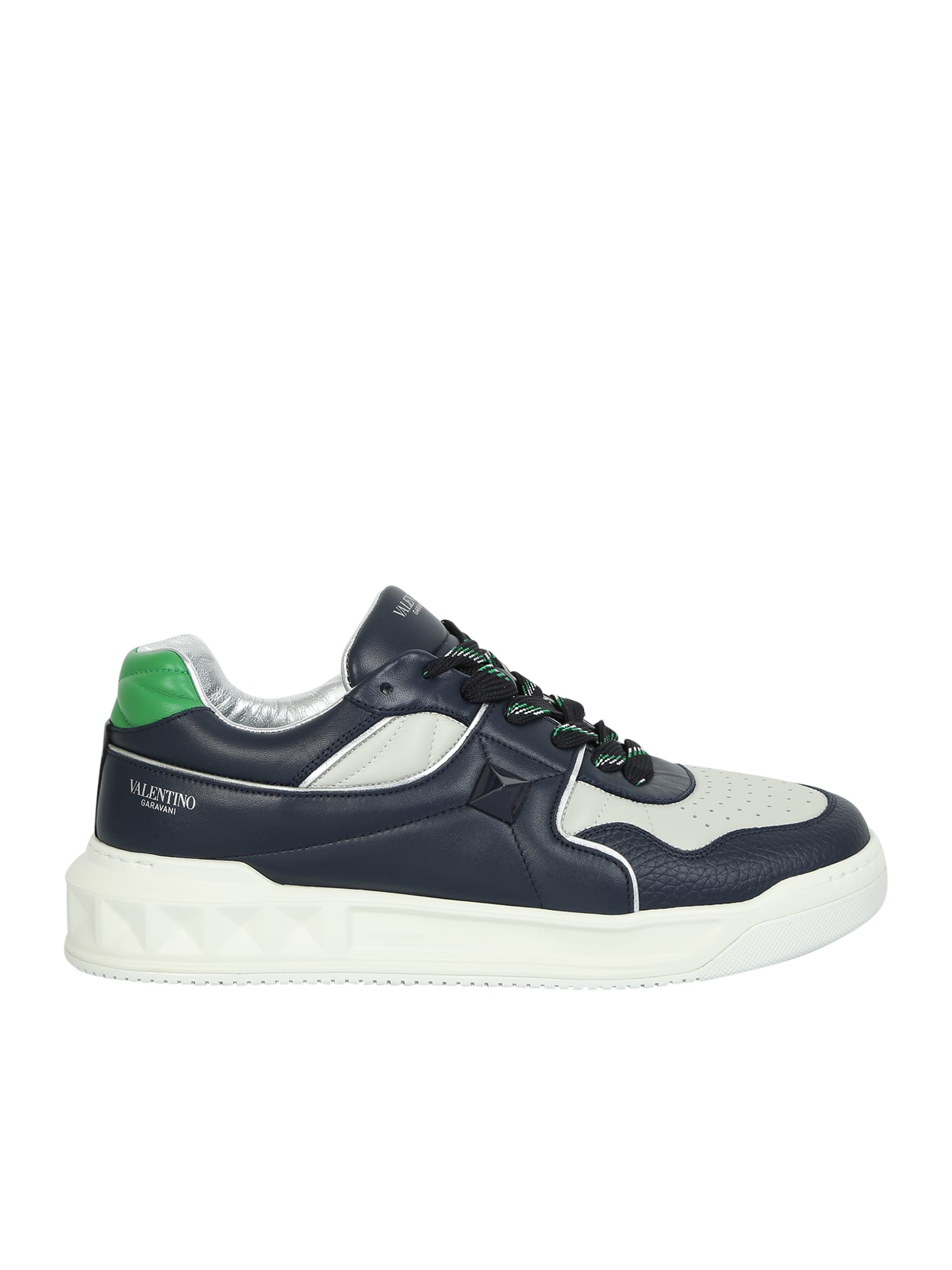 Valentino Panelled Low-top Sneakers