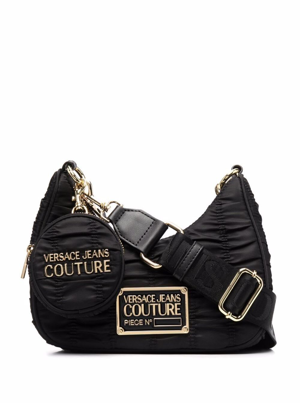 Versace, Bags, Versace Black Tote Bag 222 In Nylon