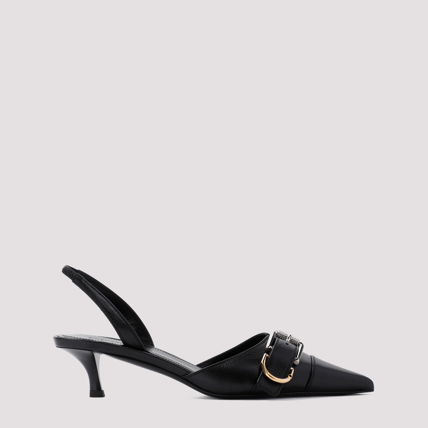 Shop Givenchy Voyou 45mm Slingback Sandals In Black