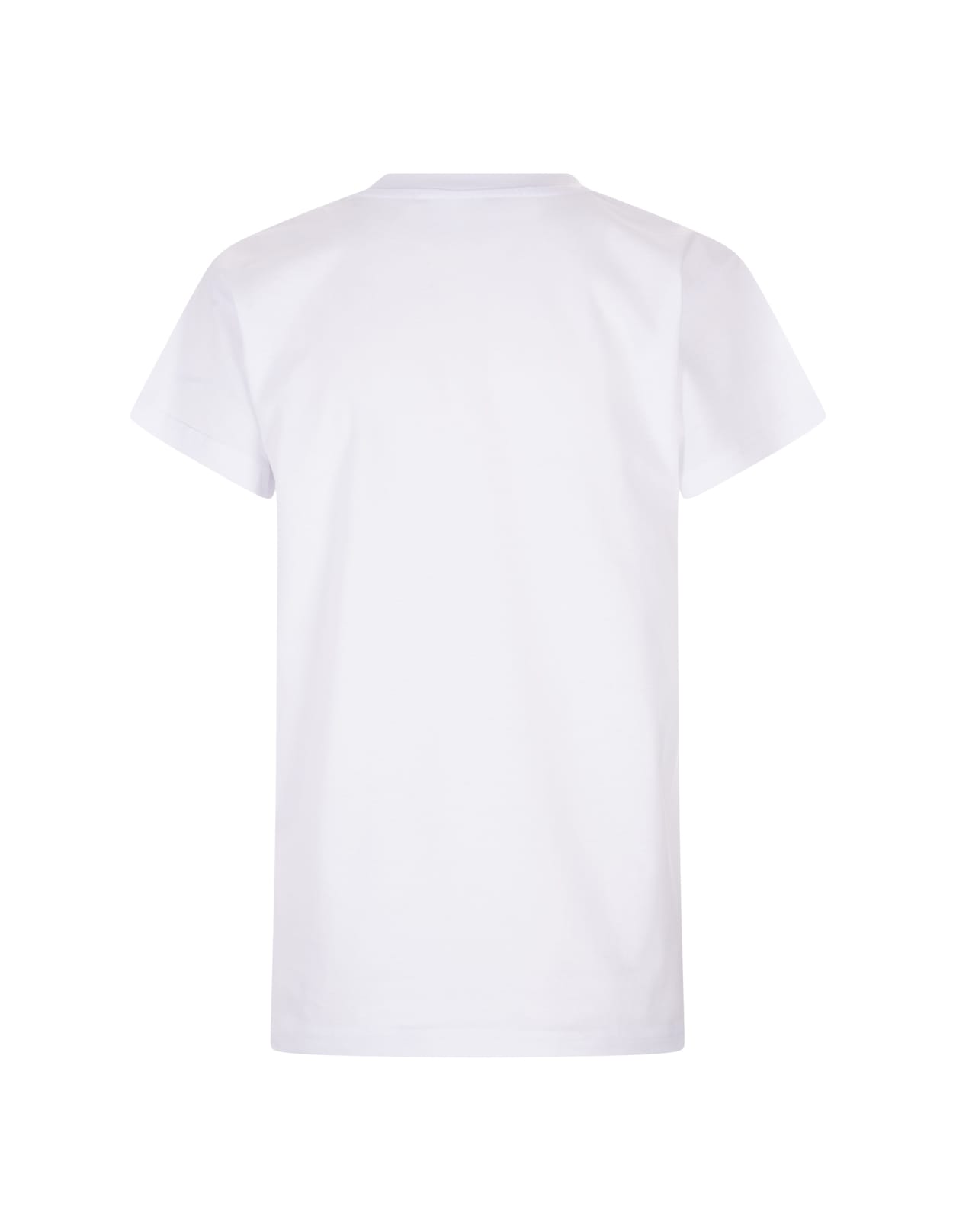 Shop Alessandro Enriquez White T-shirt With Amore Print