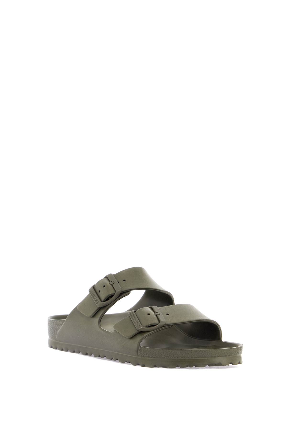Birkenstock Mens Active Khaki Eva Arizona Double-strap Leather Sandals In Khaki