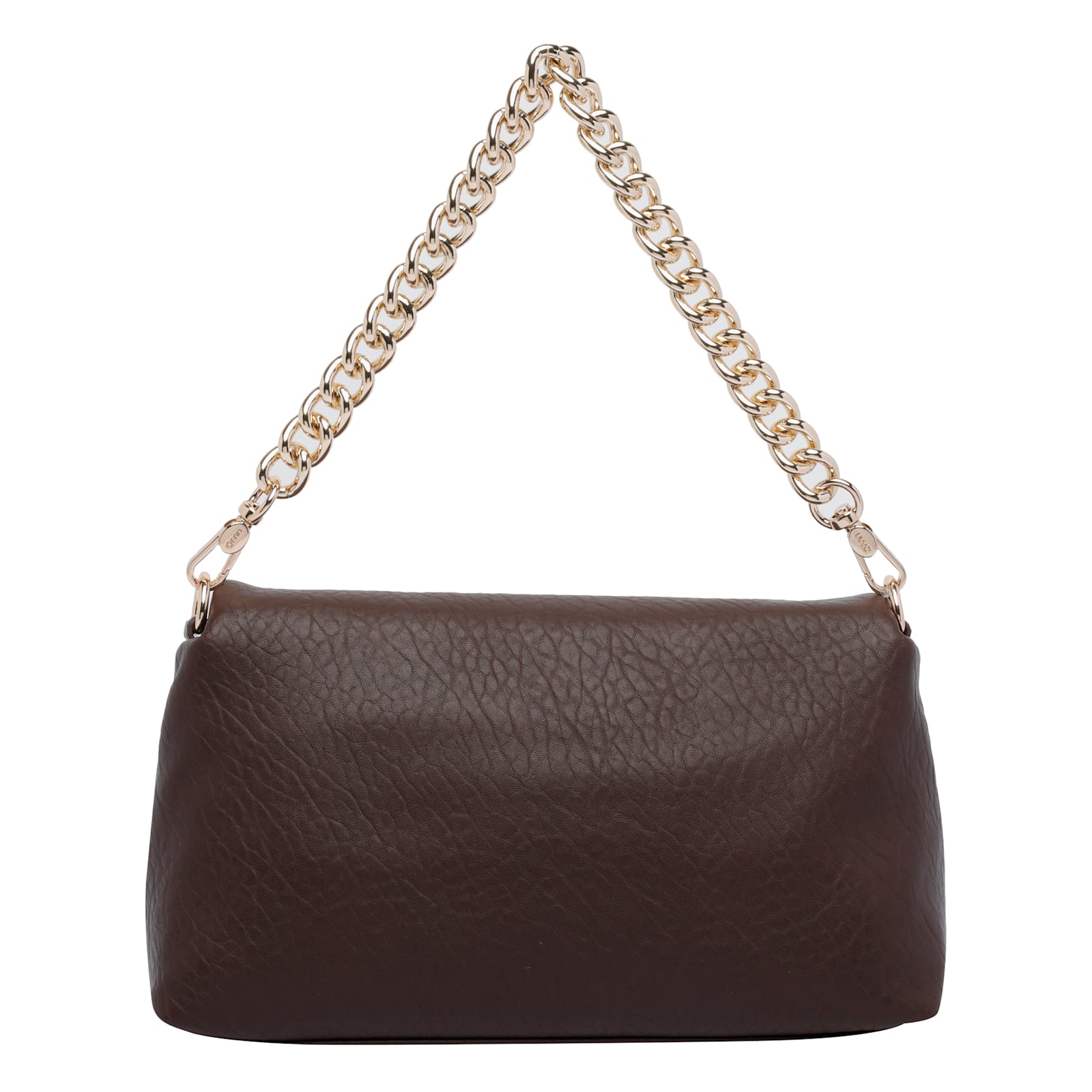 Liu •jo Versatile Shoulder Bag And Chain Strap In Brown