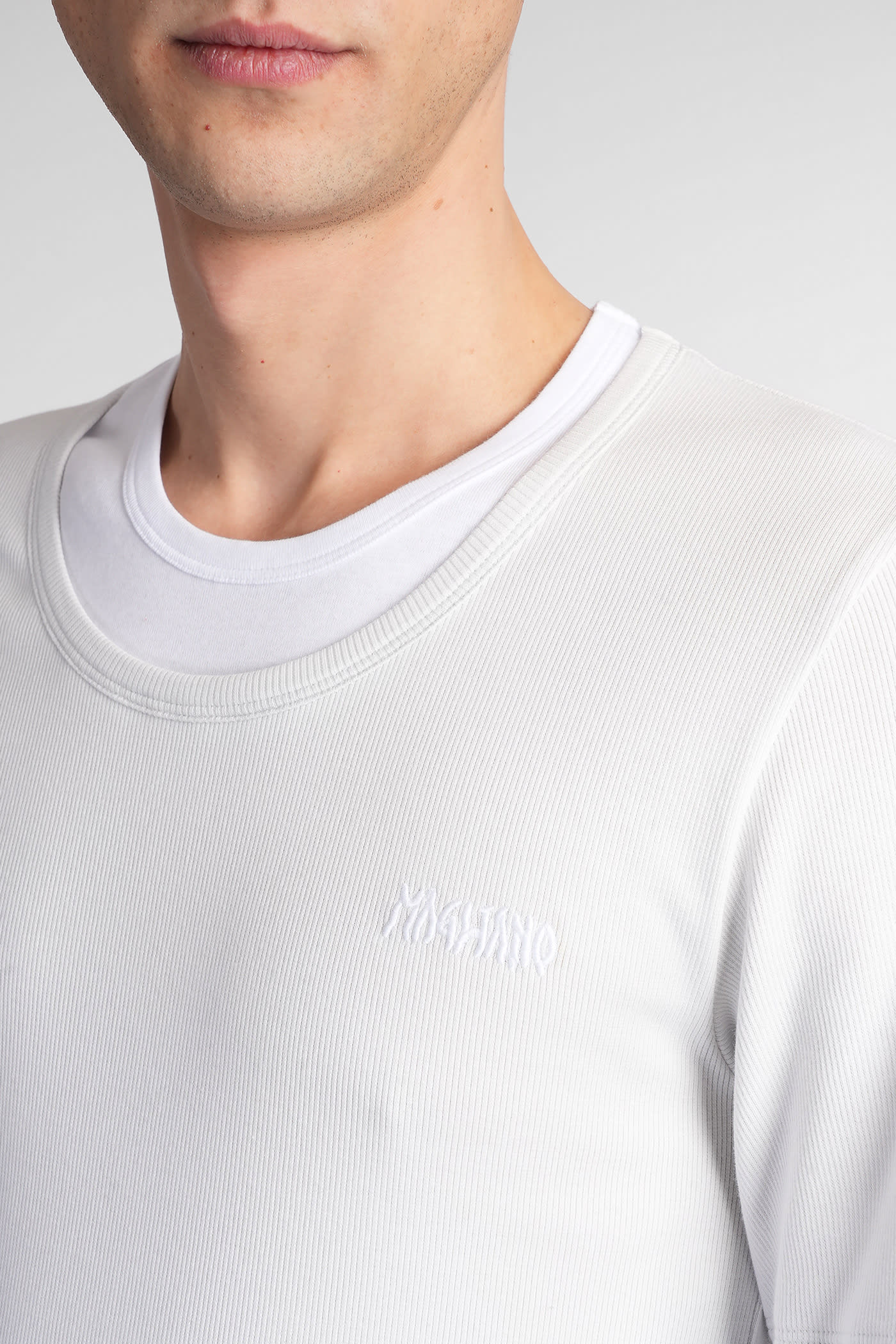Magliano Double Tshirt Long Sleeve In Grey