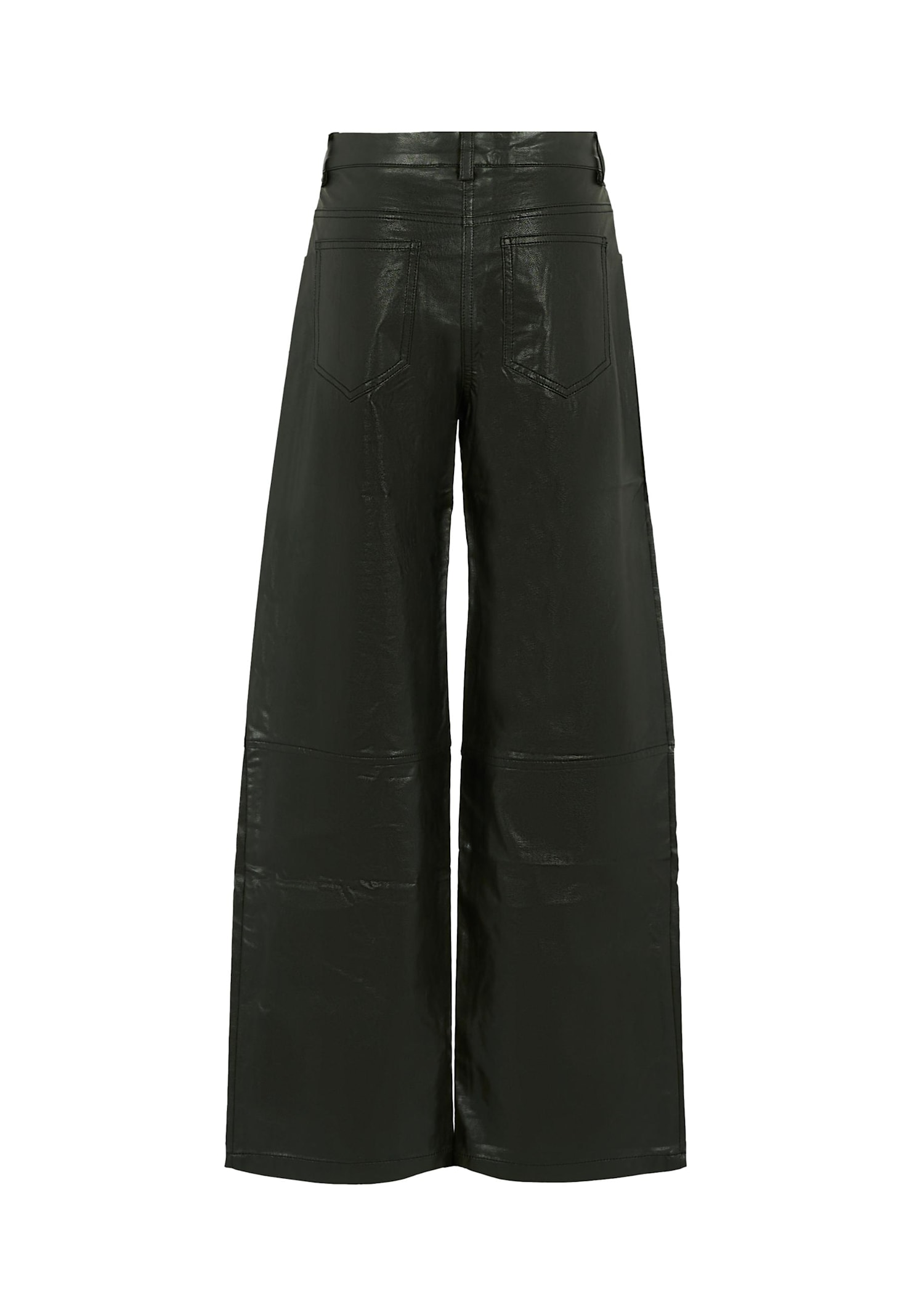 Pinko Black Trousers For Girl In Black