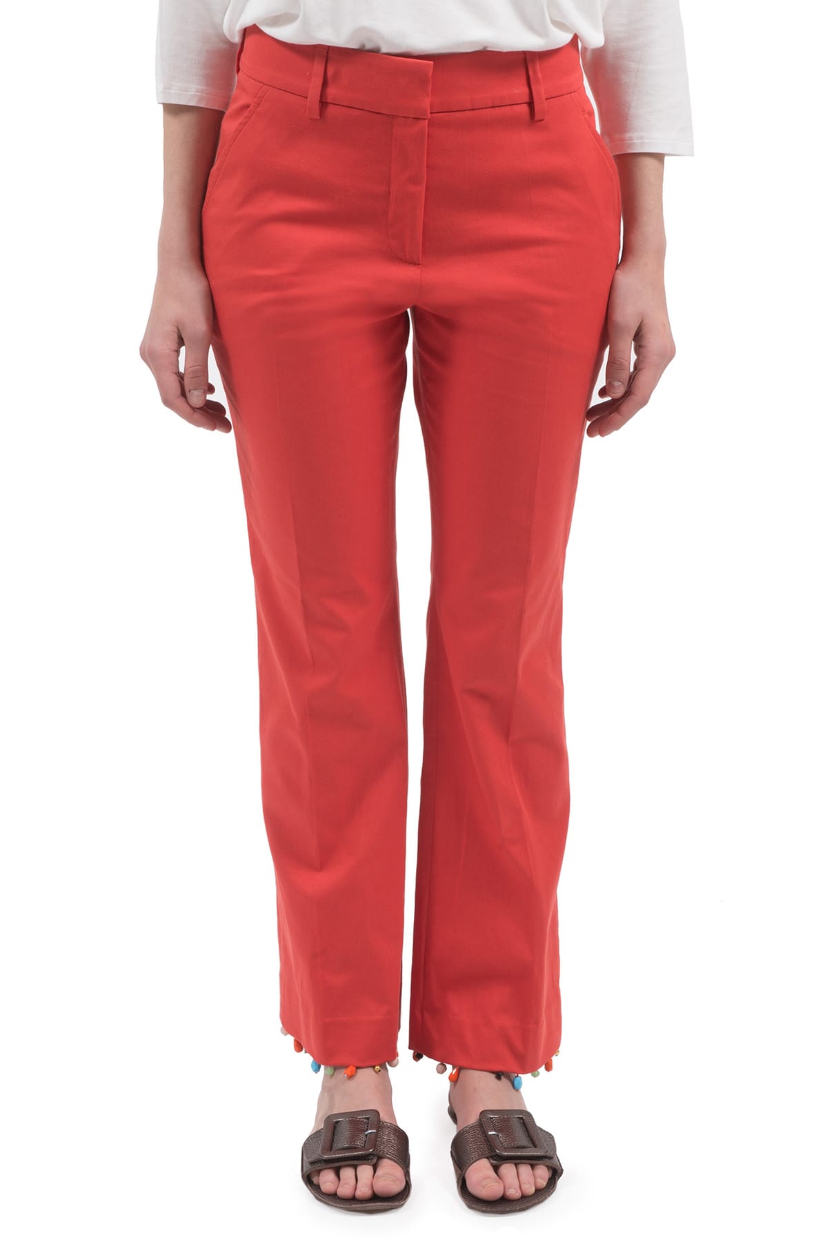 True Royal - Trousers In Red