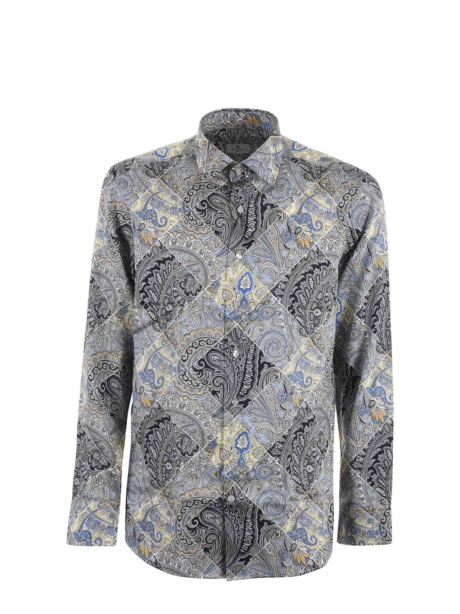 Shop Etro Shirt In Blue