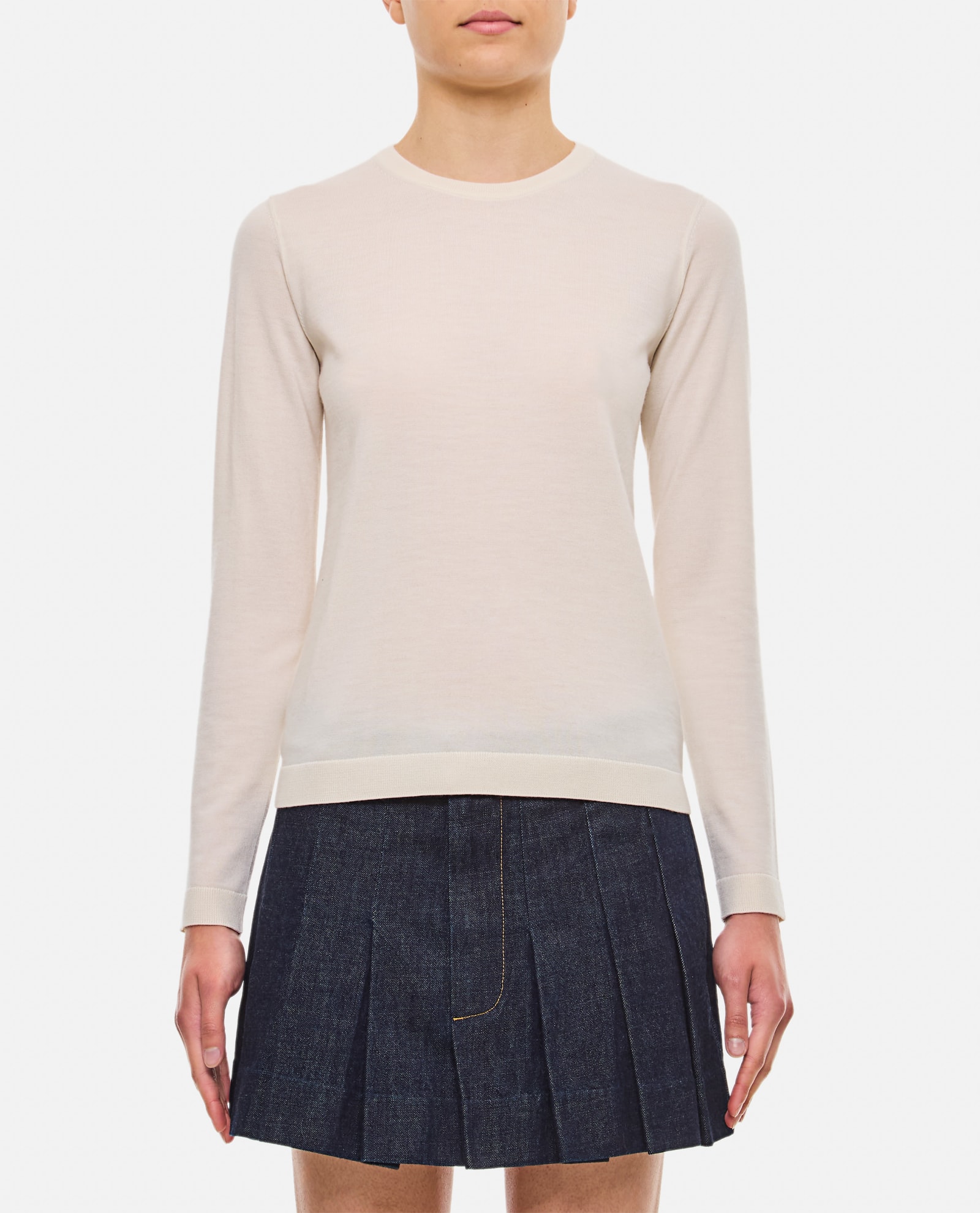 Cashmere Jersey Pullover