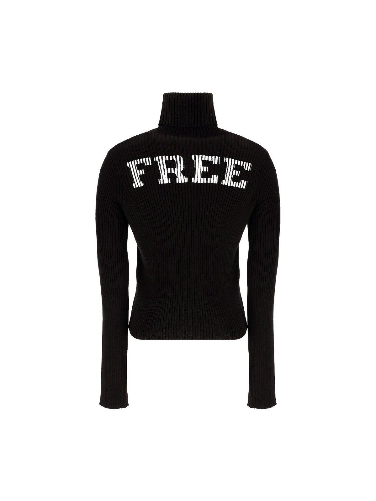 BALENCIAGA FREE RIBBED SWEATER