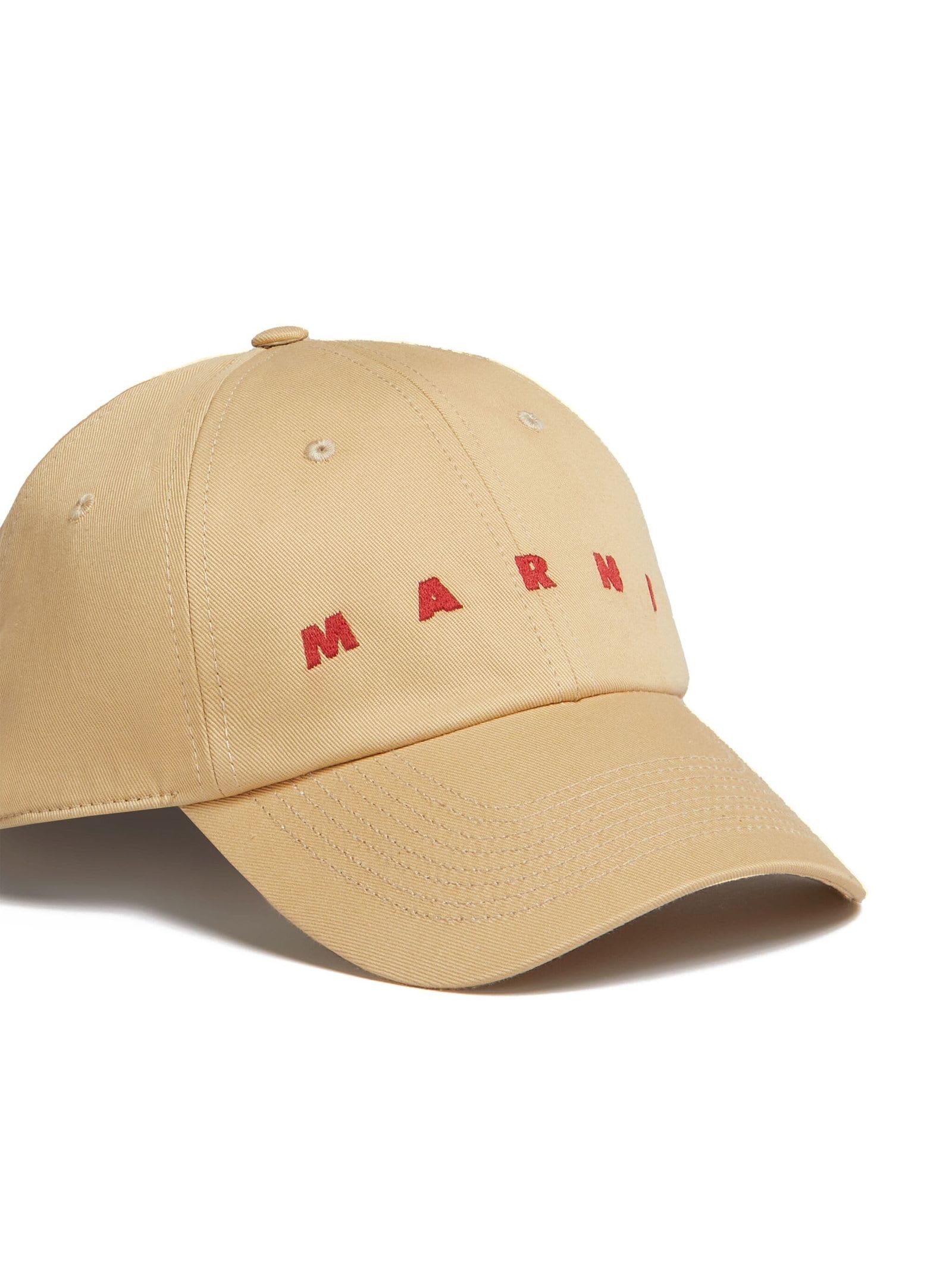 Shop Marni Hats Beige