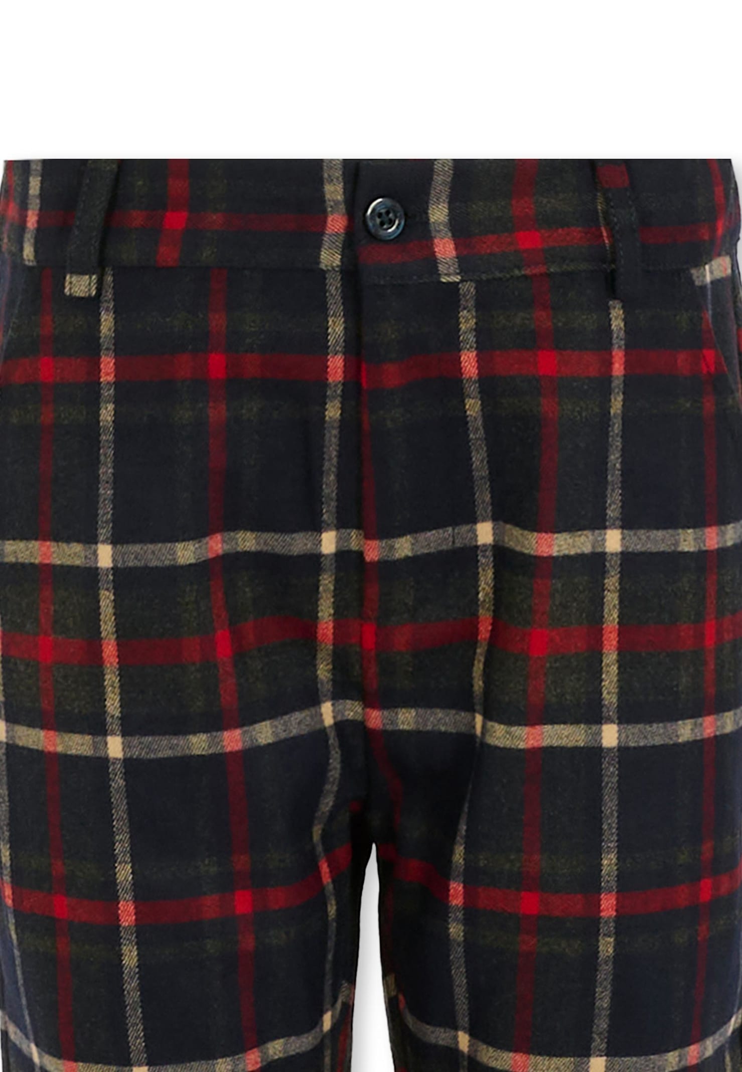 Patachou Checked Pants In Multi