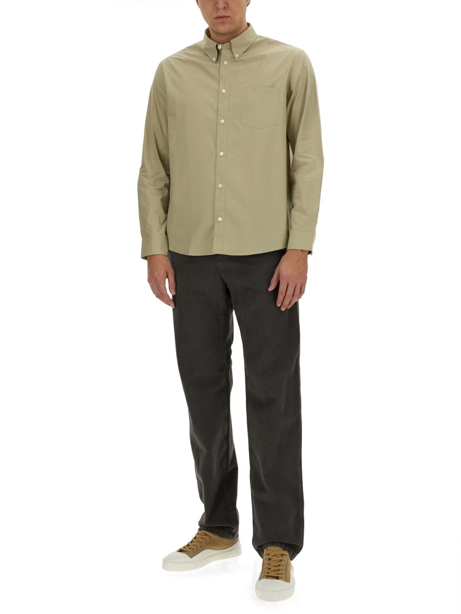 Apc Pants Chuck In Grey