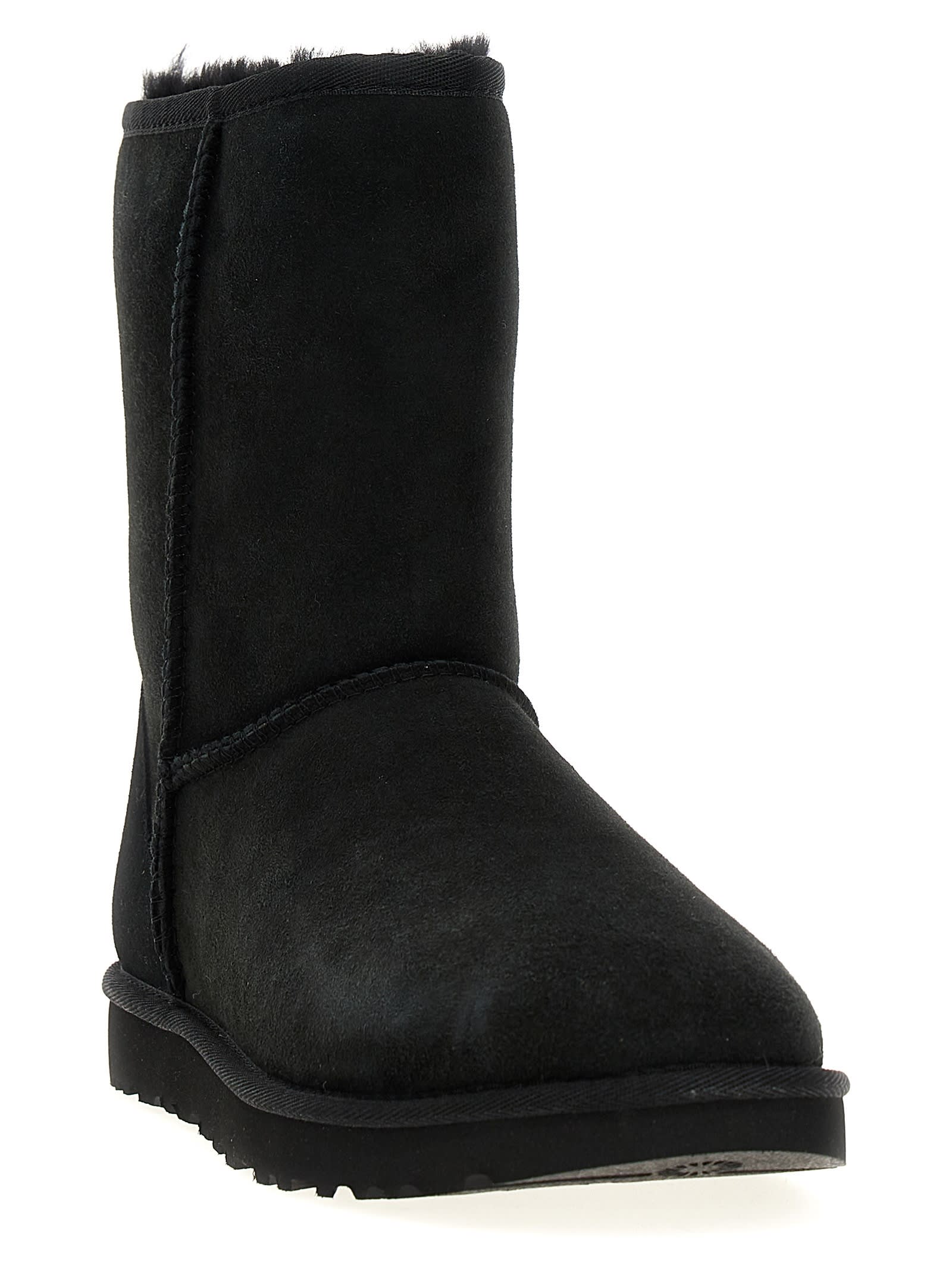 Ugg 'classic Short Ii' Boots In Black