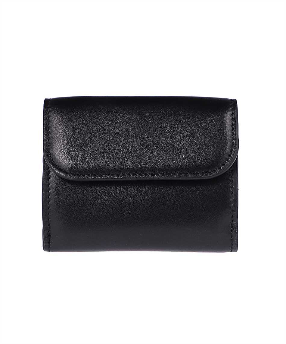 Shop Chloé Leather Wallet In Black