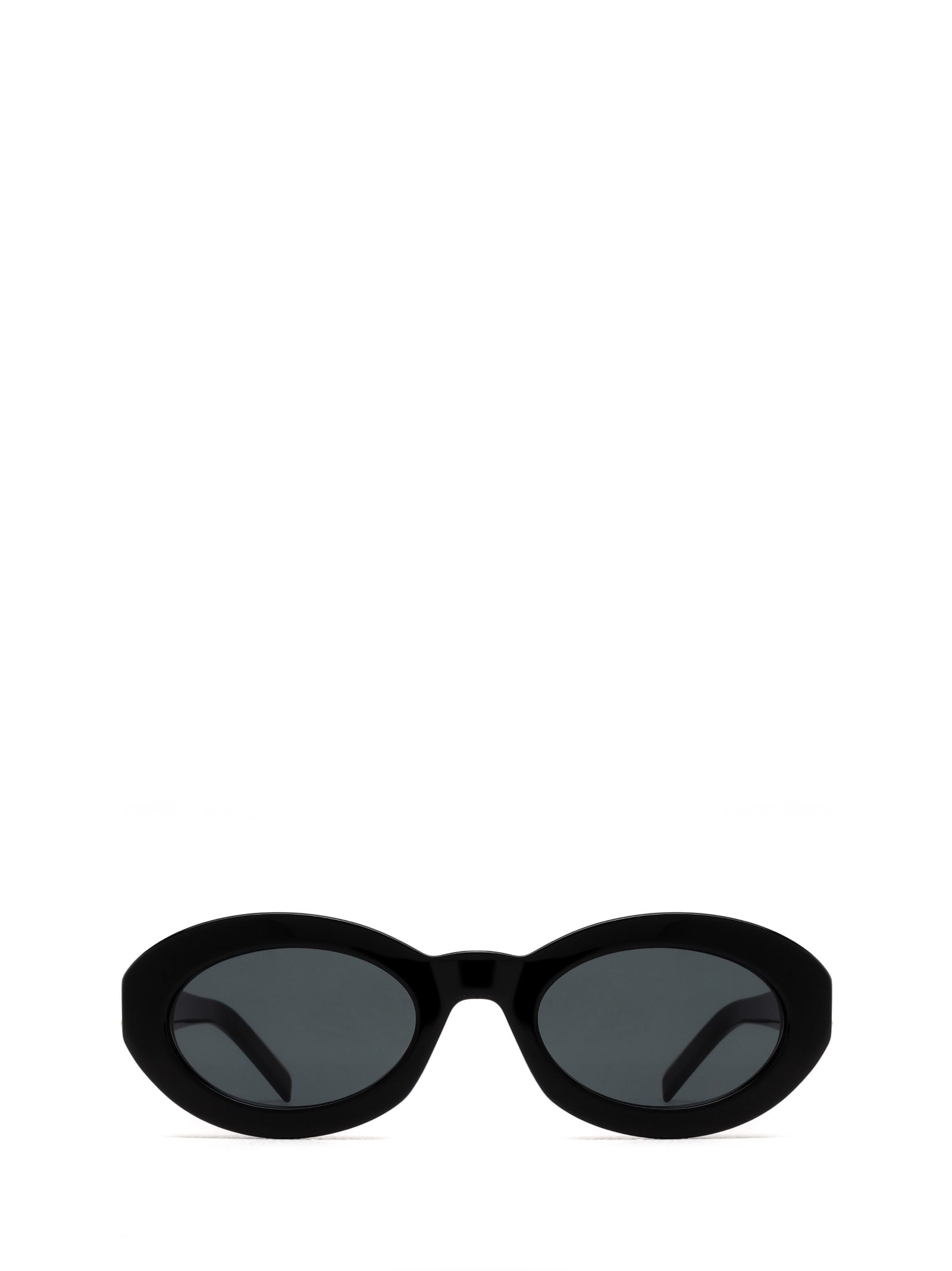 Shop Saint Laurent Sl M136 Black Sunglasses