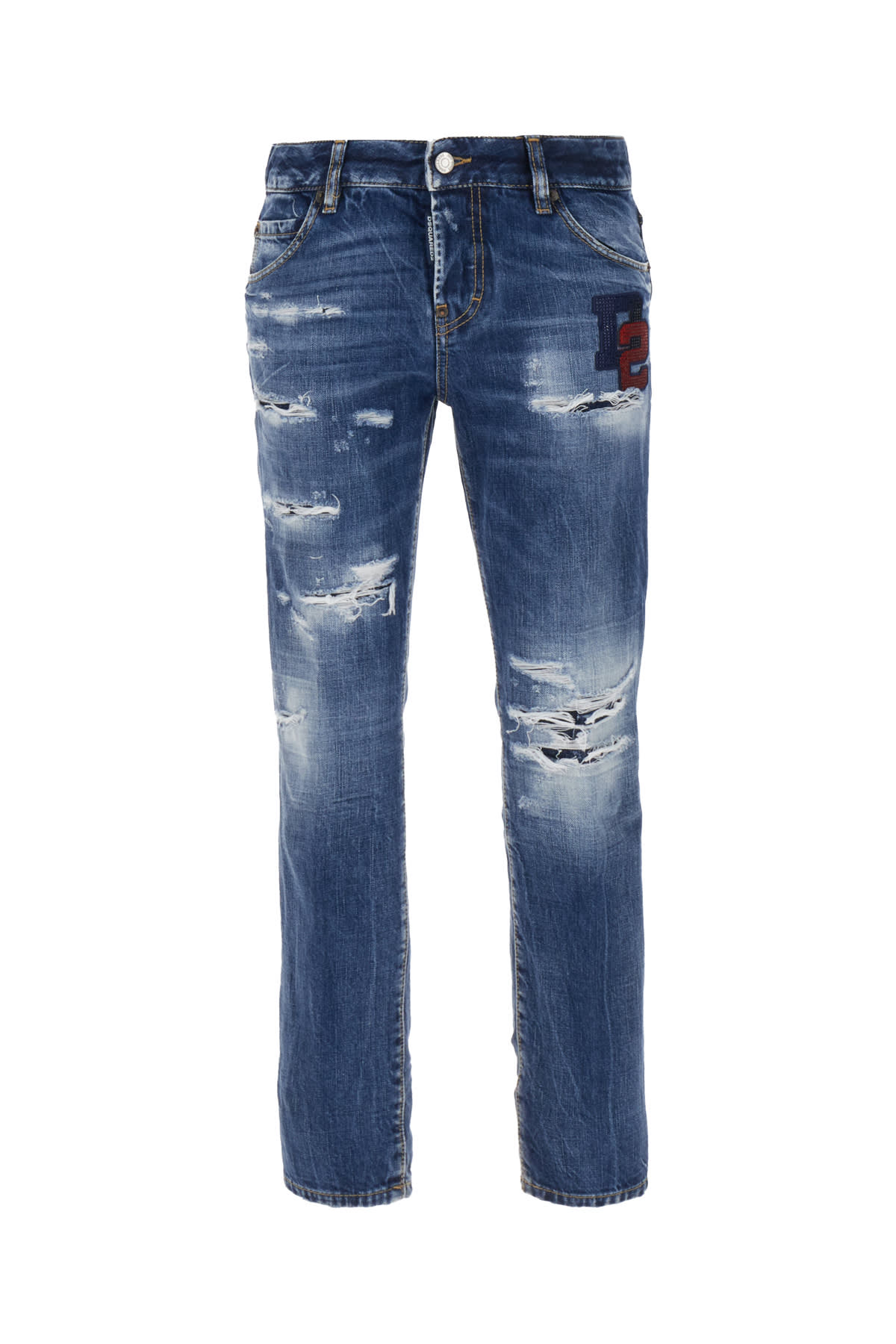 Shop Dsquared2 Denim Cool Girl Jeans In 470