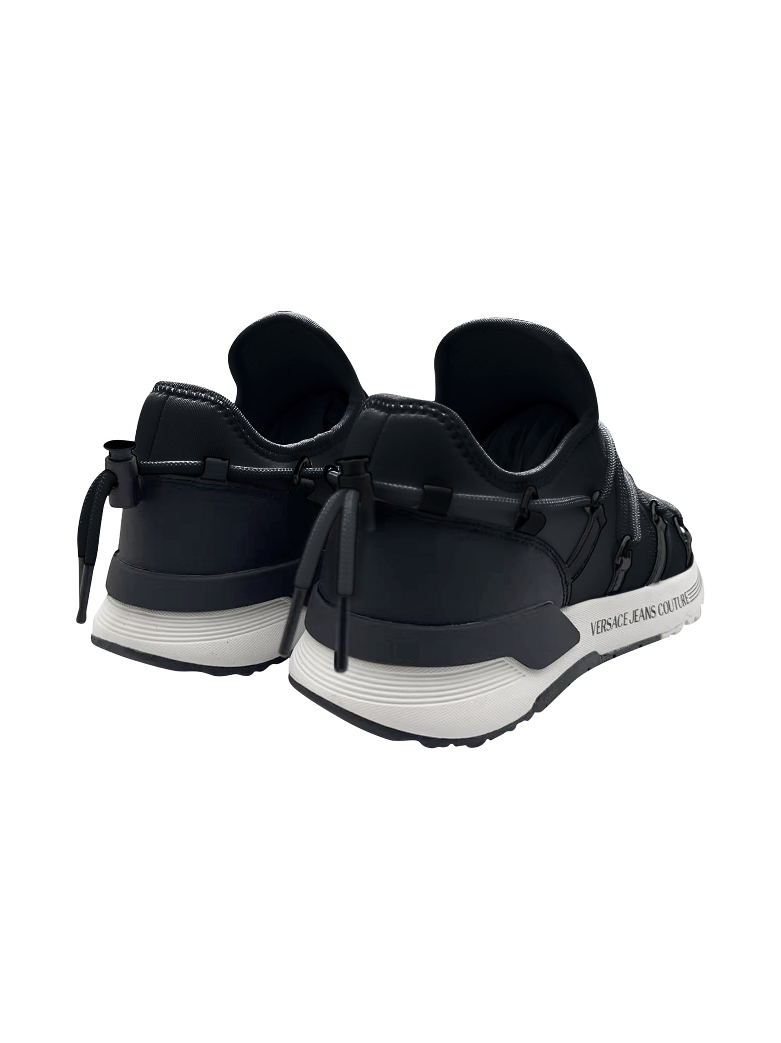 Versace Jeans Couture Sneakers In Black
