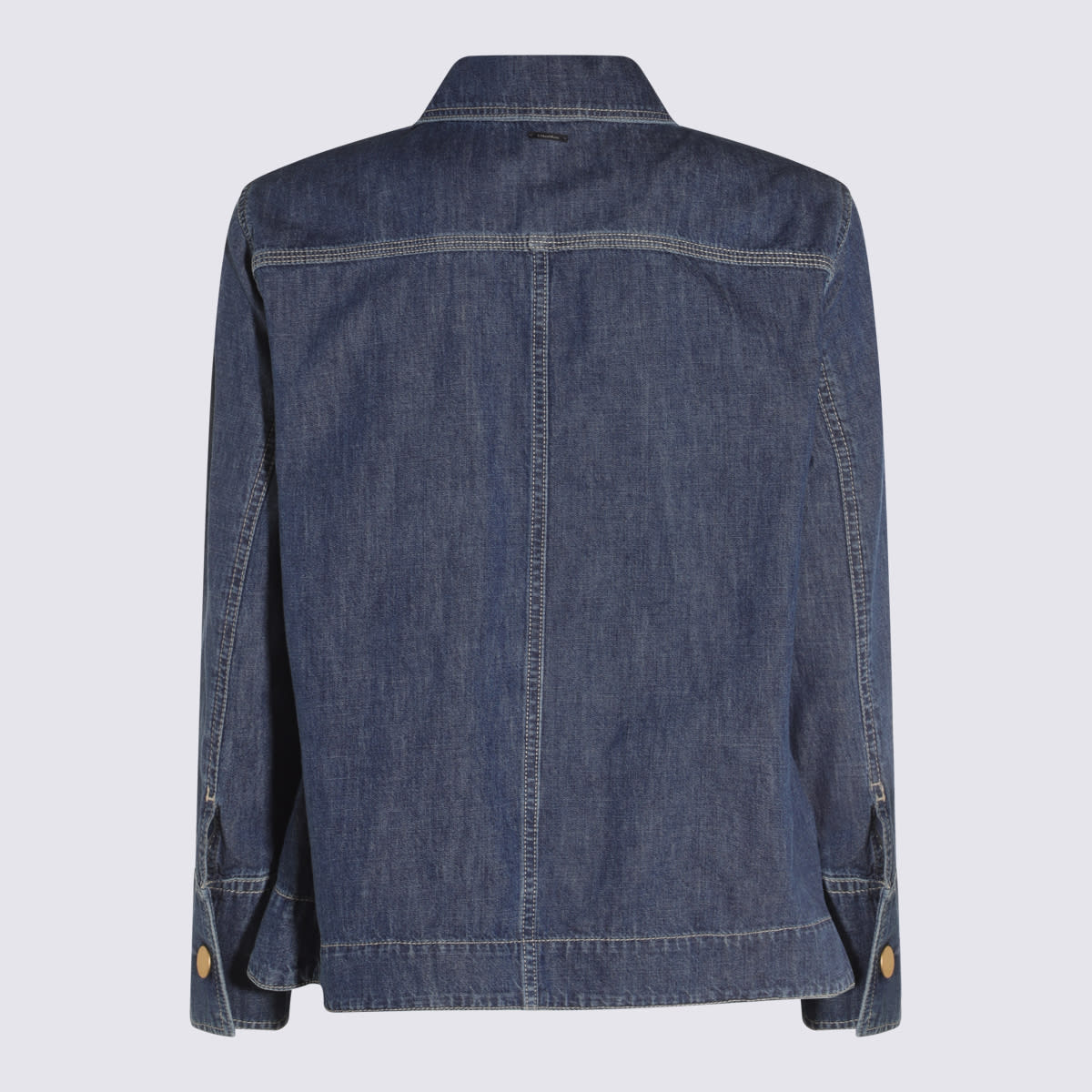 'S MAX MARA BLUE COTTON GIULIETTA DENIM JACKET