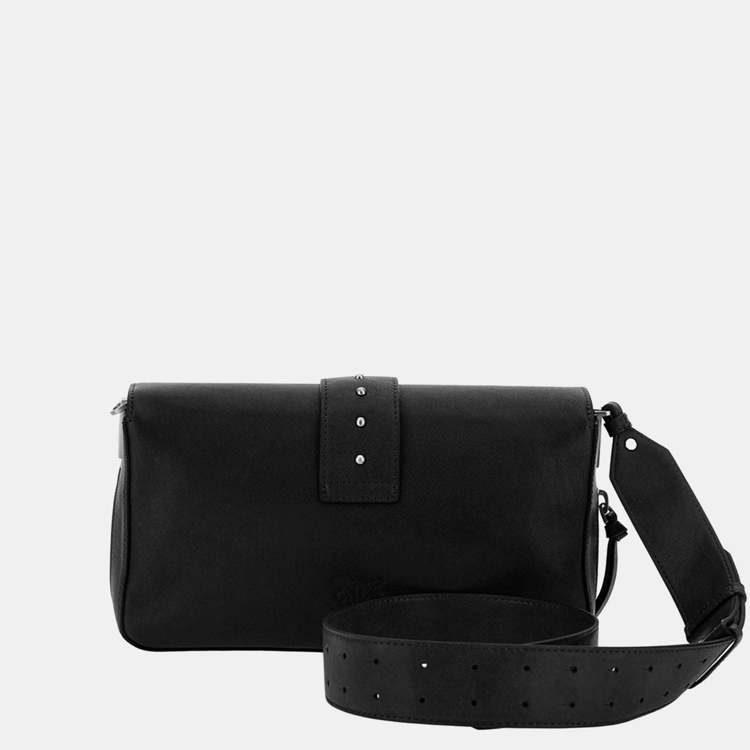 Pinko Classic Love Bag Slouchy Shoulder Bag In Black