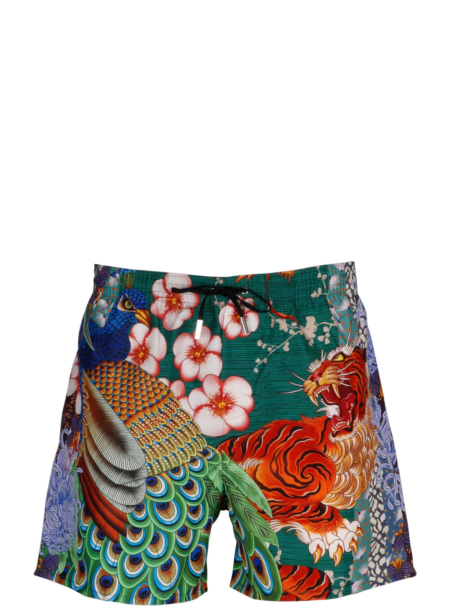 Dsquared2 Exotic Swim Shorts In Multicolour | ModeSens