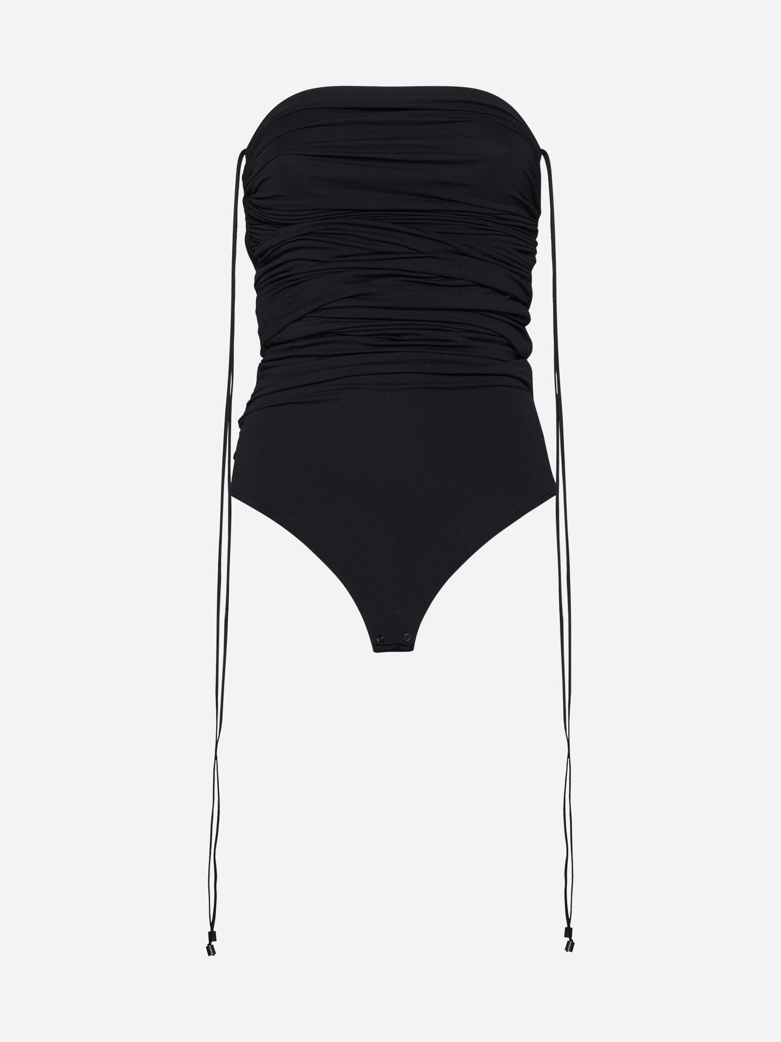 Fatal Draping Jersey Bodysuit