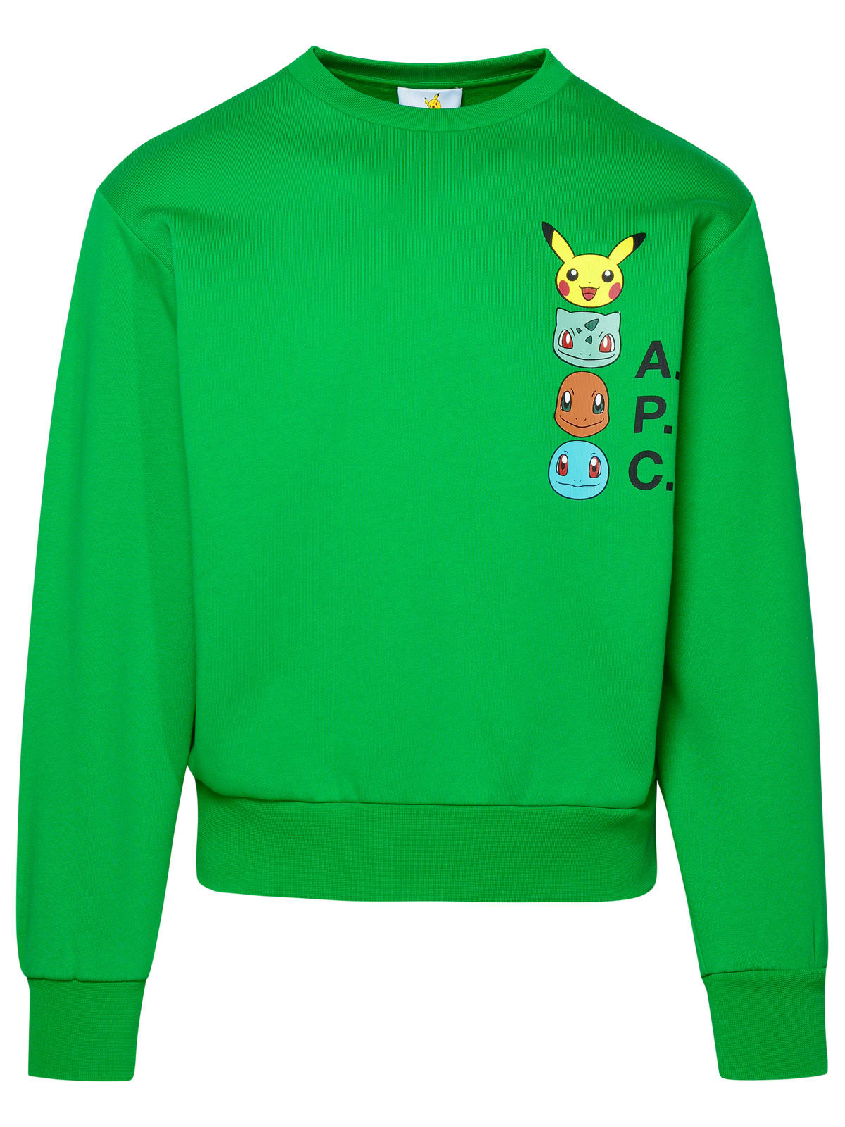 pokémon The Crew Green Cotton Sweatshirt