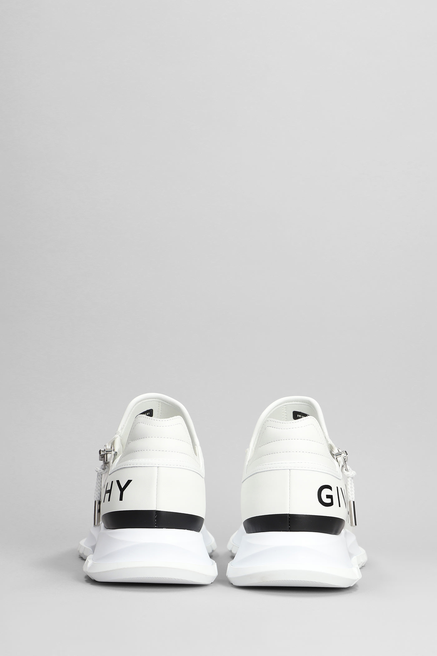 Shop Givenchy Spectre Sneakers In White Leather