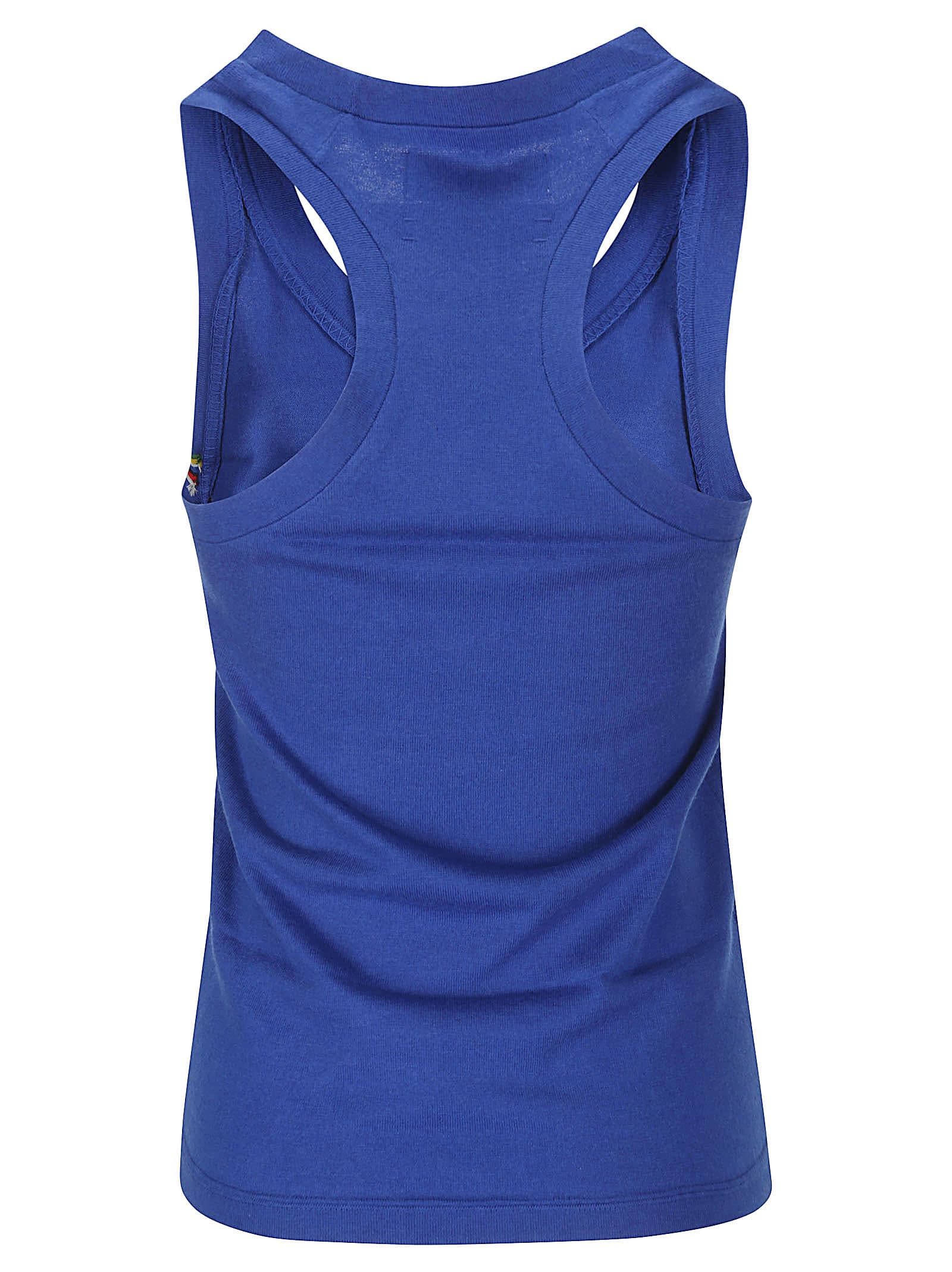 Shop Extreme Cashmere Vest In Primary Blue