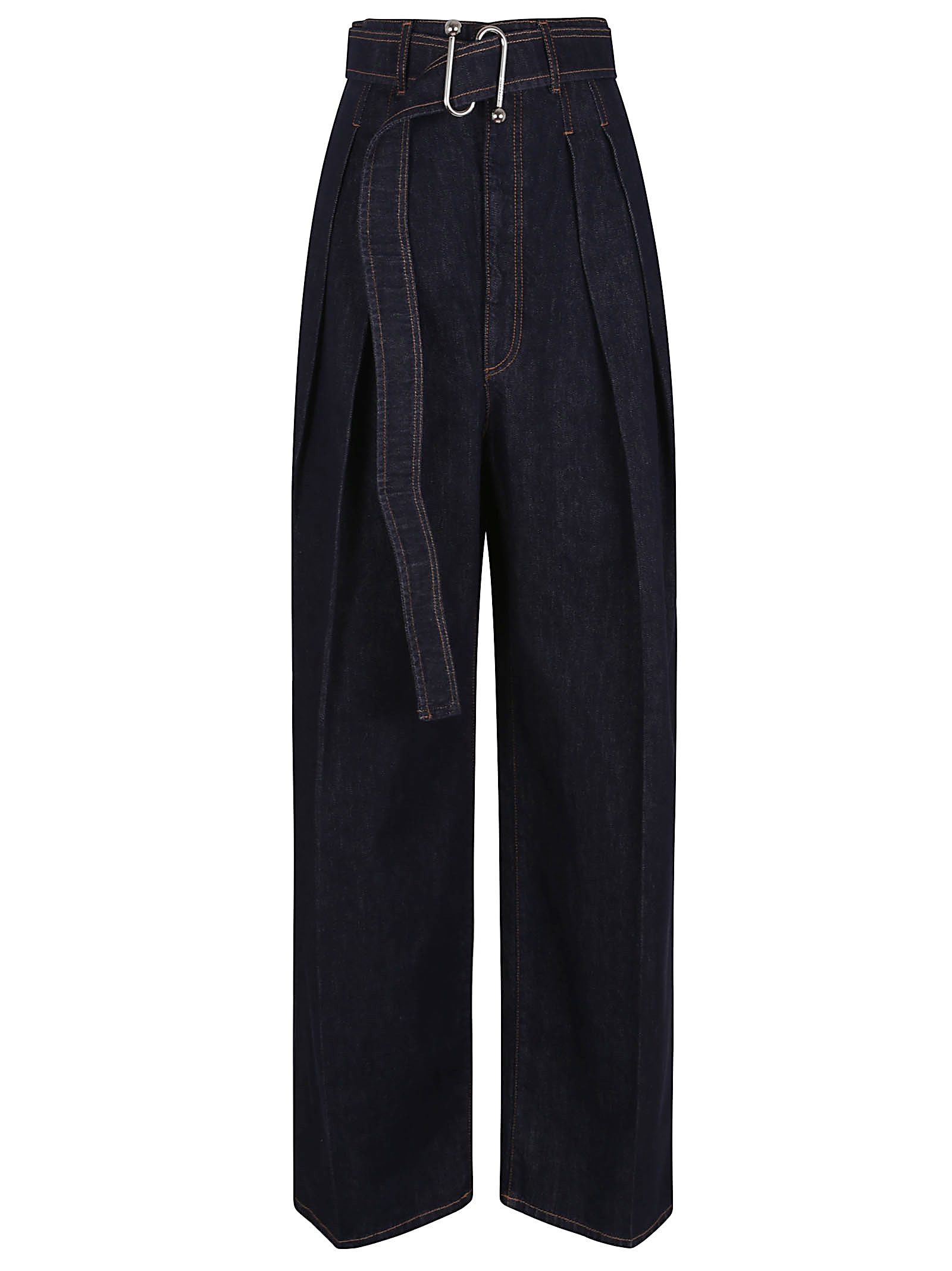 Sportmax Blanc Pantalone Lungo