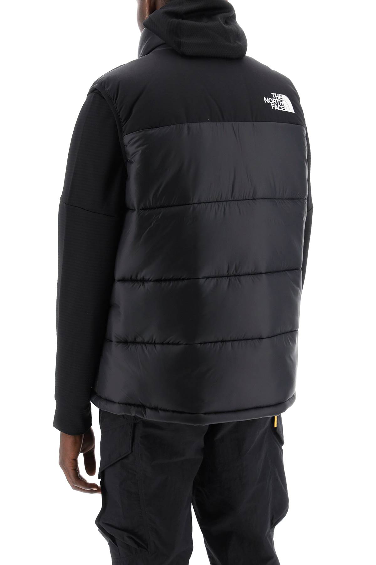 Shop The North Face Himalayan Padded Vest In Tnf Black (black)