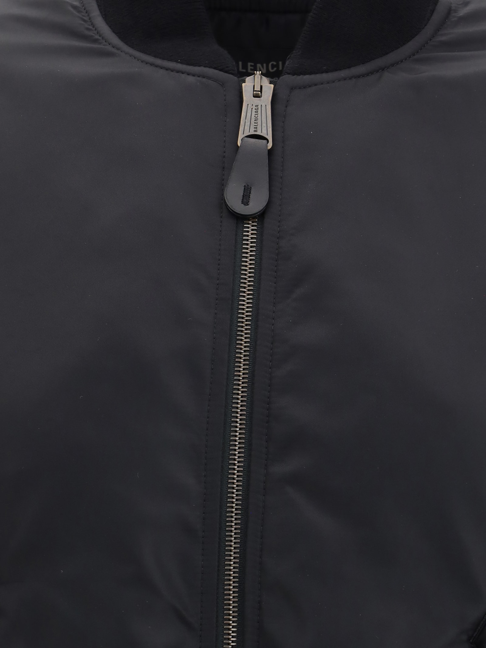 Balenciaga Standard Bomber In Black