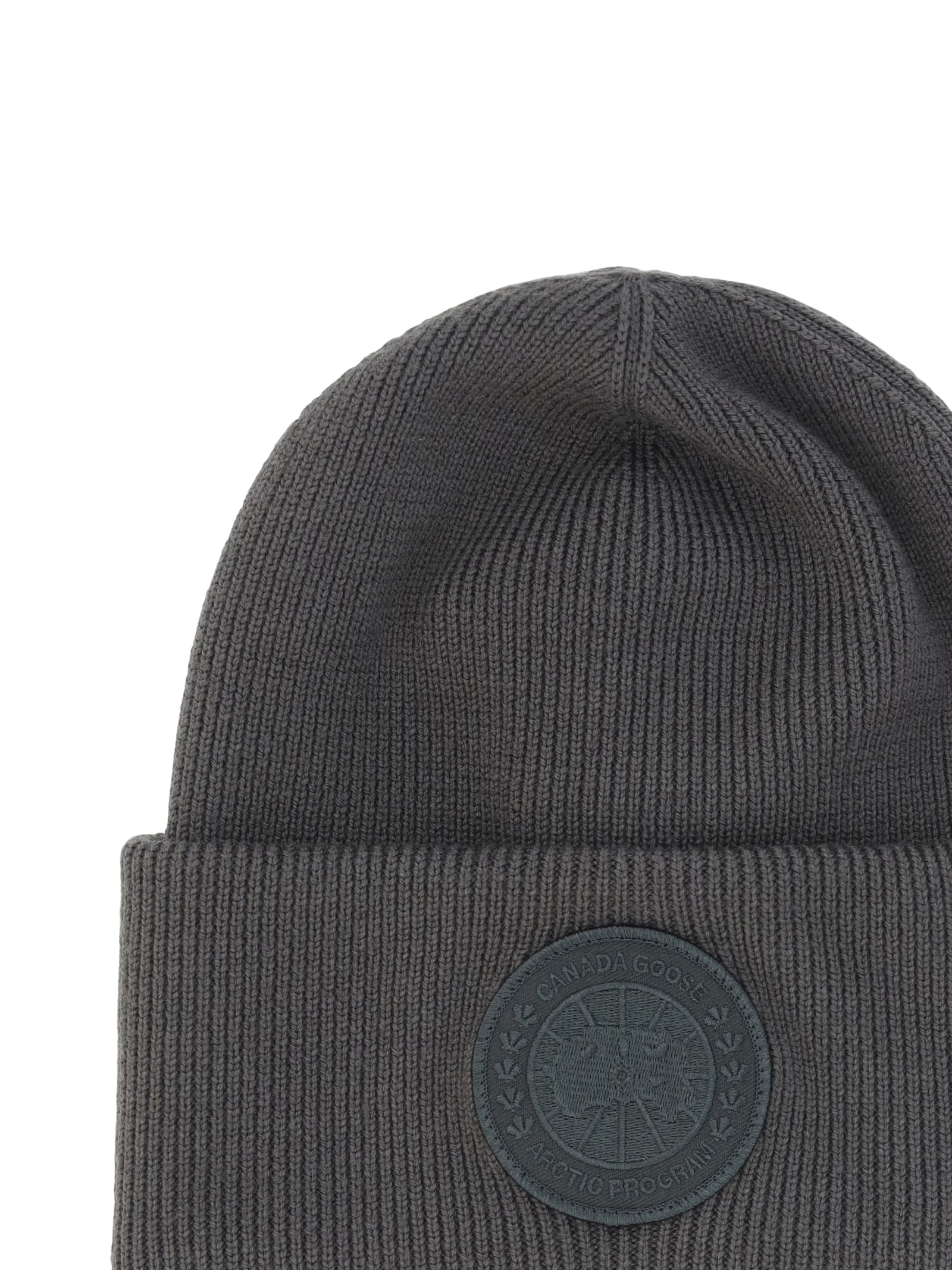 Shop Canada Goose Arctic Beanie Hat In Volcano