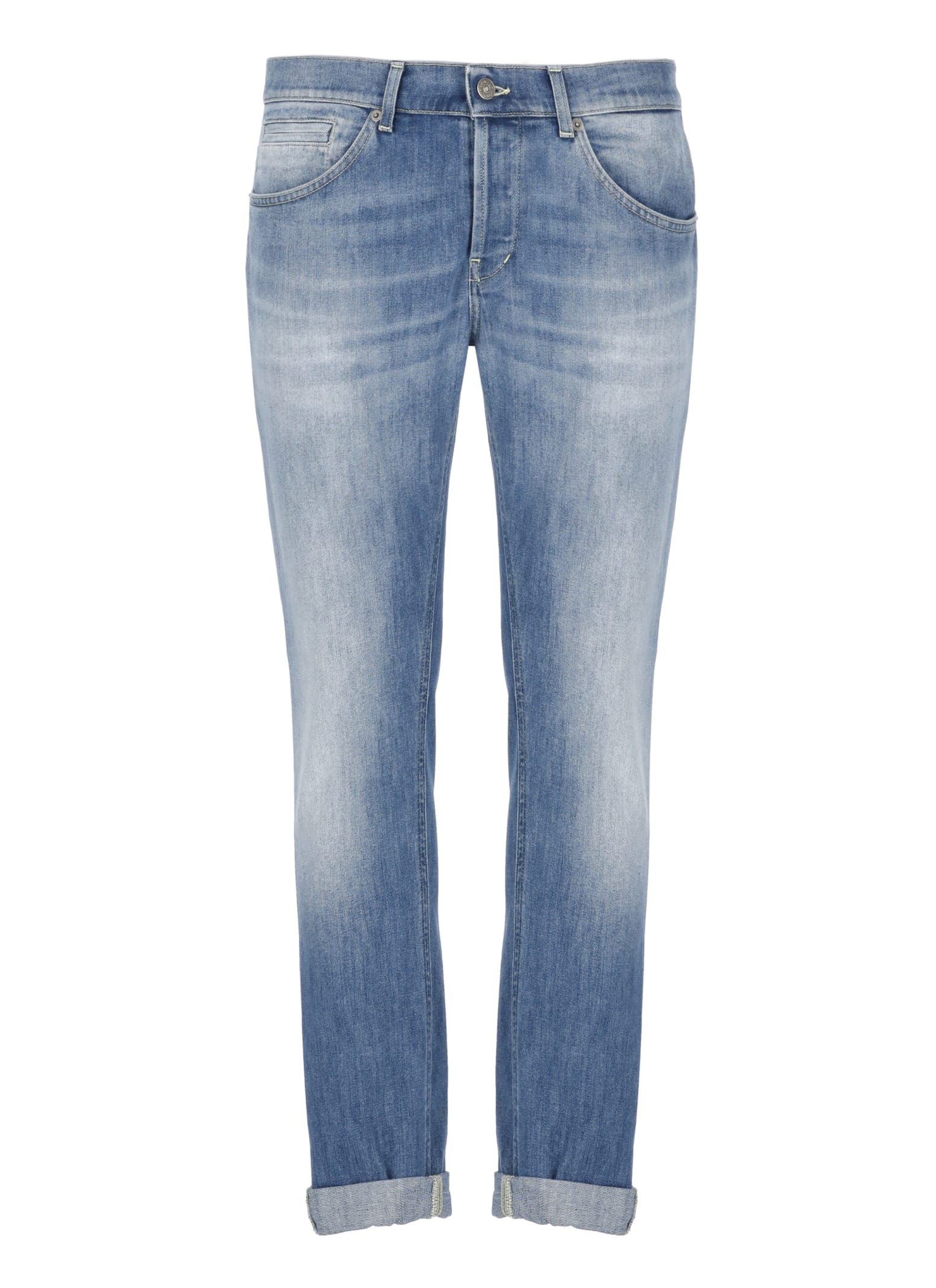 Shop Dondup George Jeans In Blue