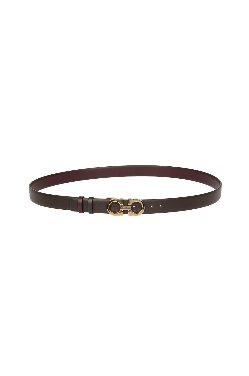 FERRAGAMO LOGO BUCKLE BELT