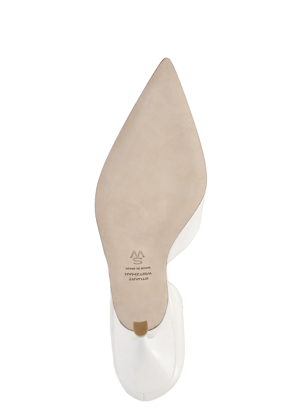 Stuart Weitzman Rosie Dorsay 85 Decollete In Ivory