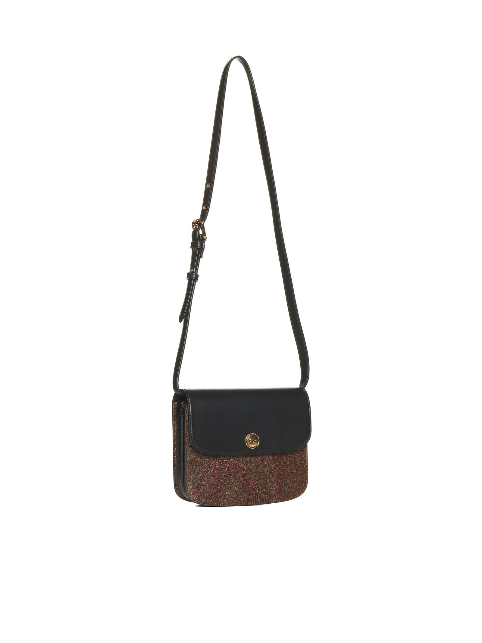 Shop Etro Shoulder Bag In Black