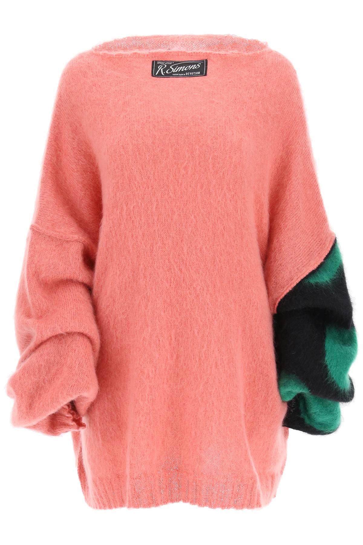 raf simons green sweater