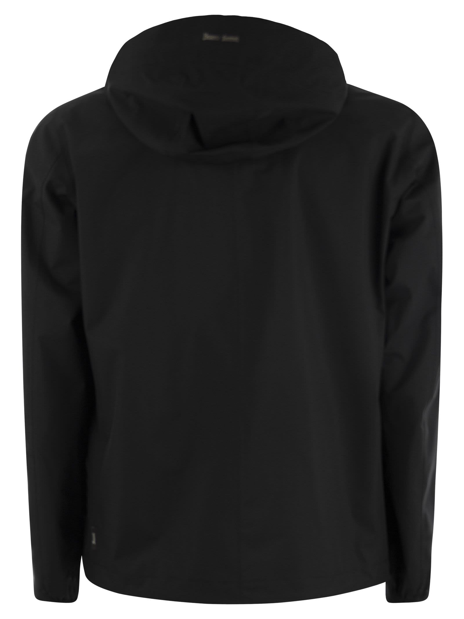 Herno Paclite Bomber Jacket In Black