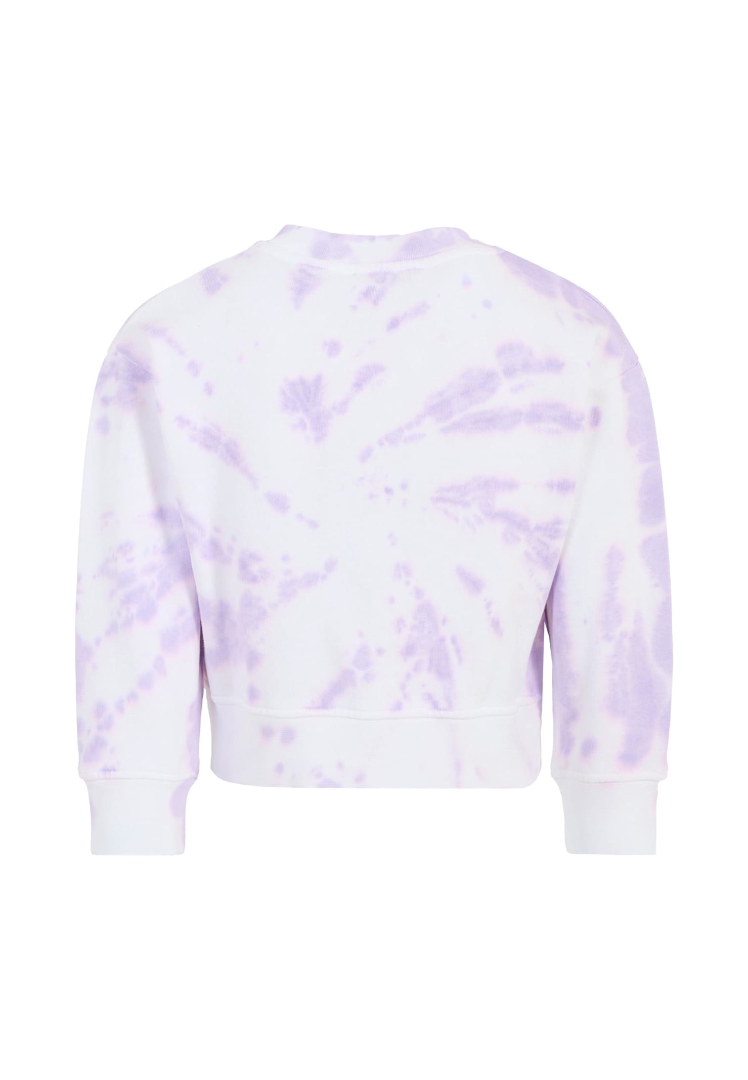 Stella Mccartney Multicolor Sweatshirt For Girl With Heart In Purple