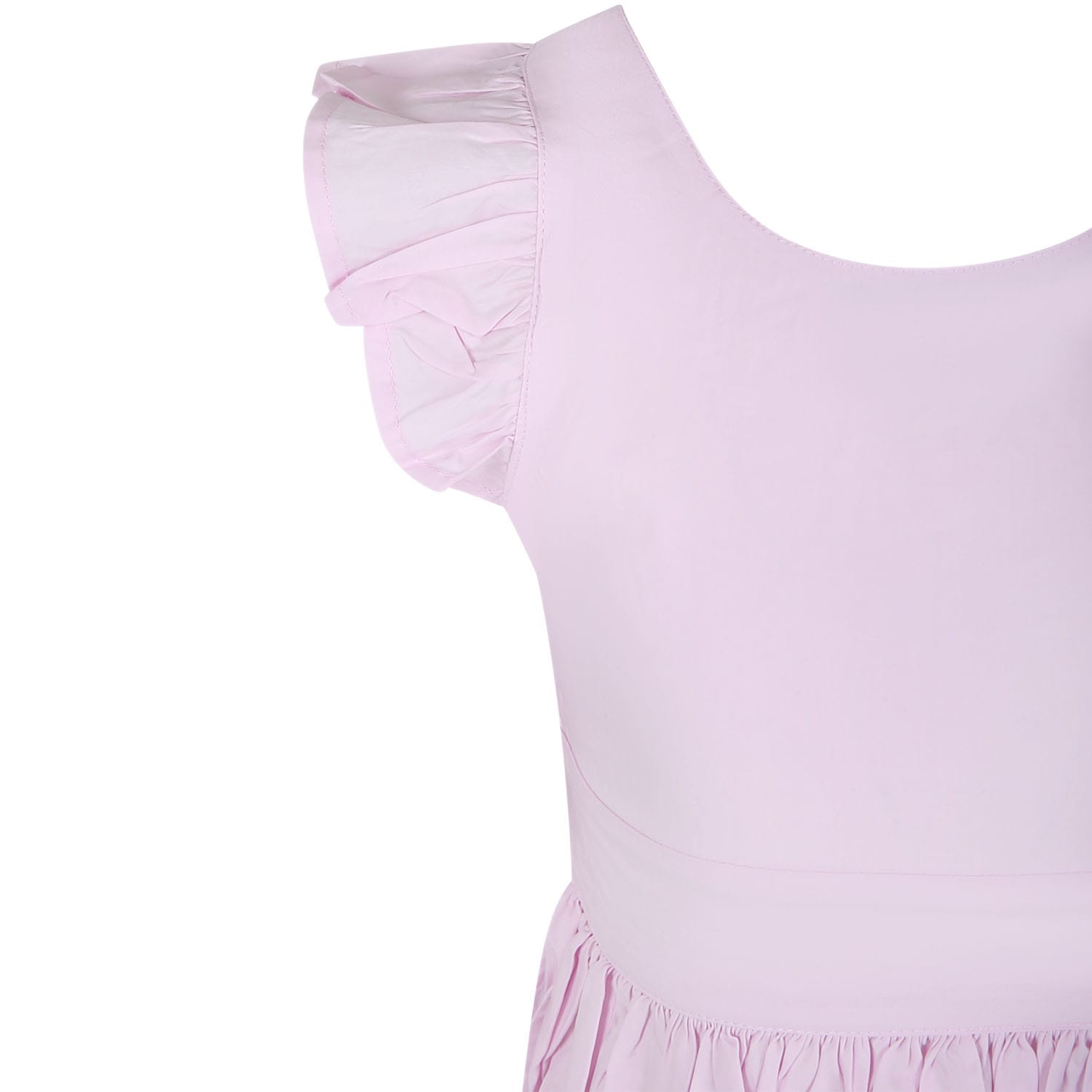 Shop Molo Pink Dress For Girl