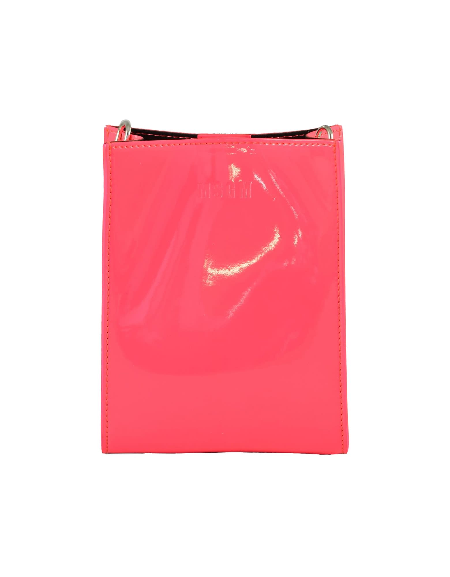 Msgm Womens Rosa Fluo Handbag