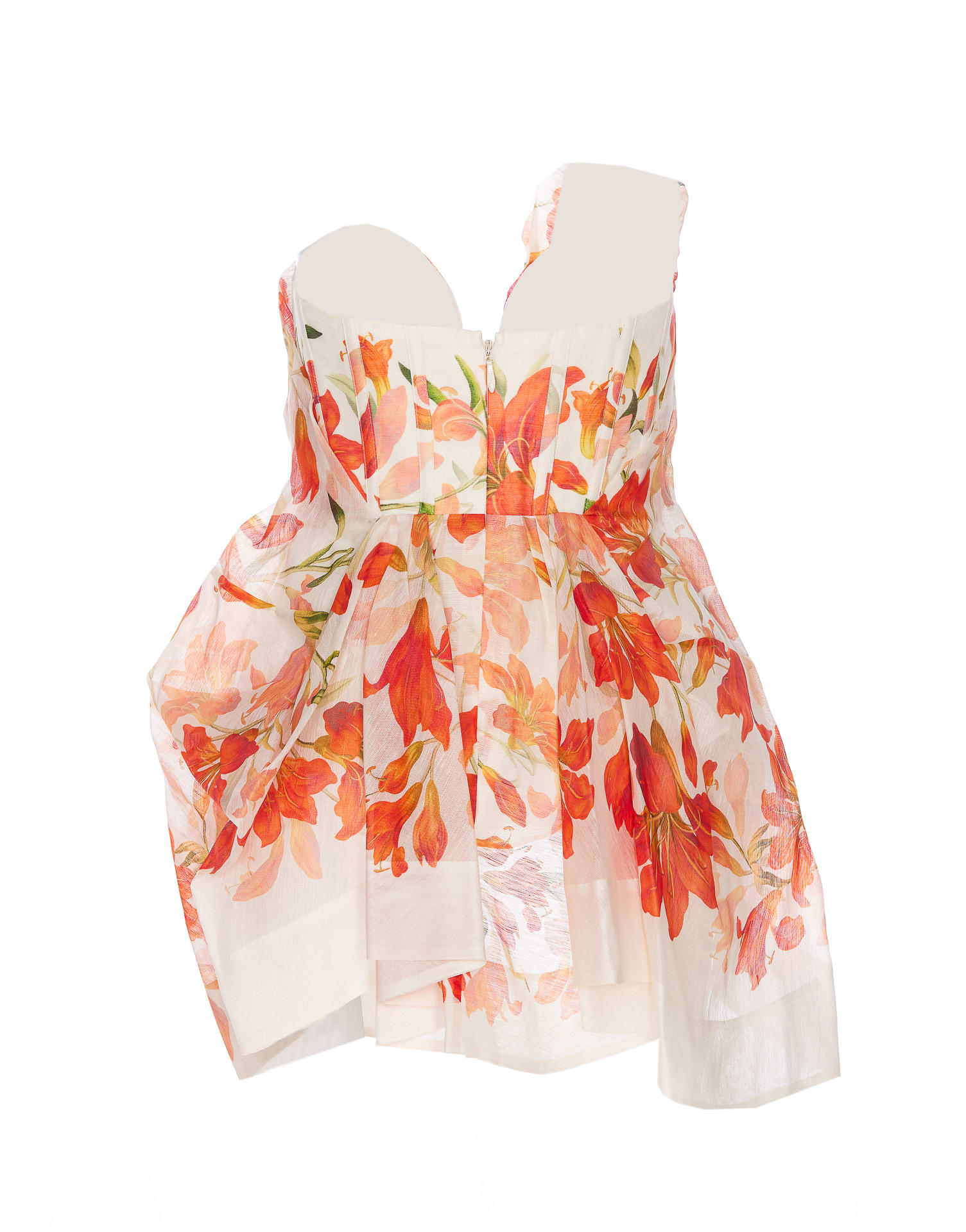 Shop Zimmermann Top Tranquillity Draped In Multicolour