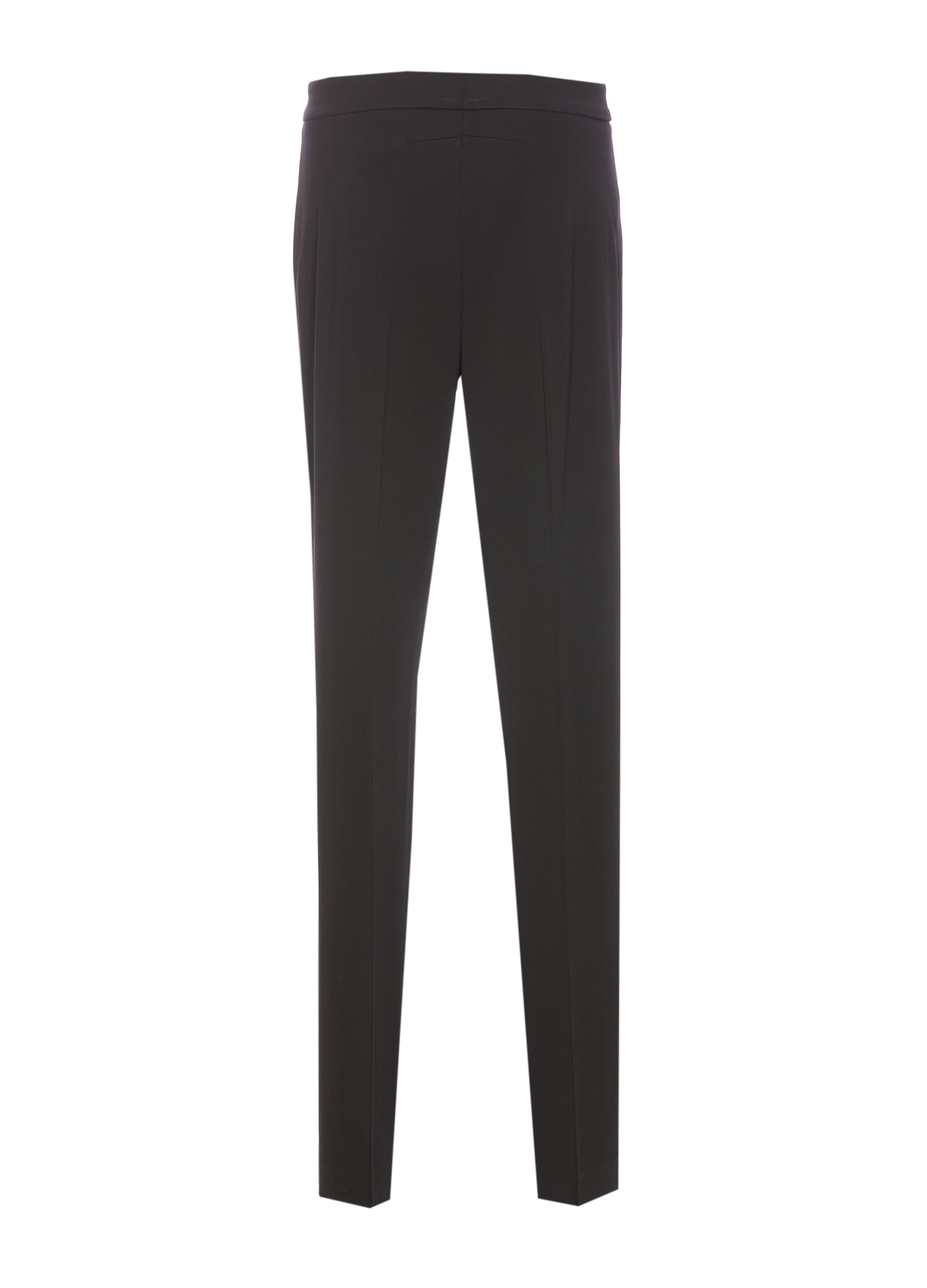 Pinko Straight-leg Slim-fit Trousers In Black