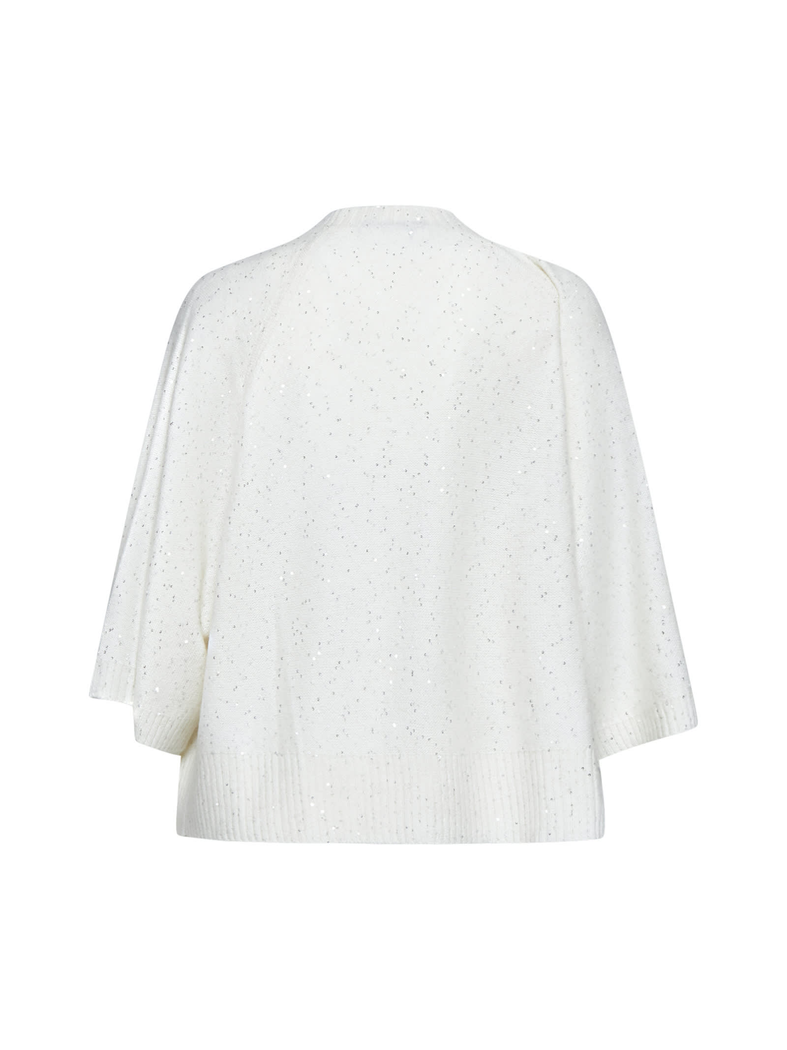 Shop Fabiana Filippi Sweater In Rafia