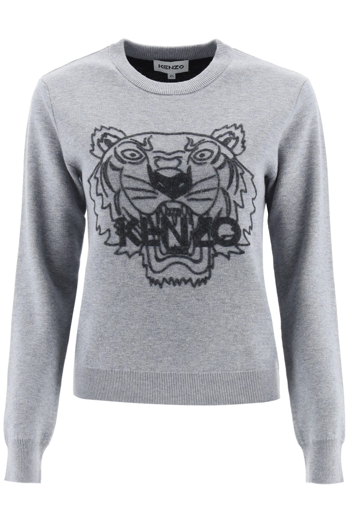 Kenzo Sweater With Tiger Embroidery
