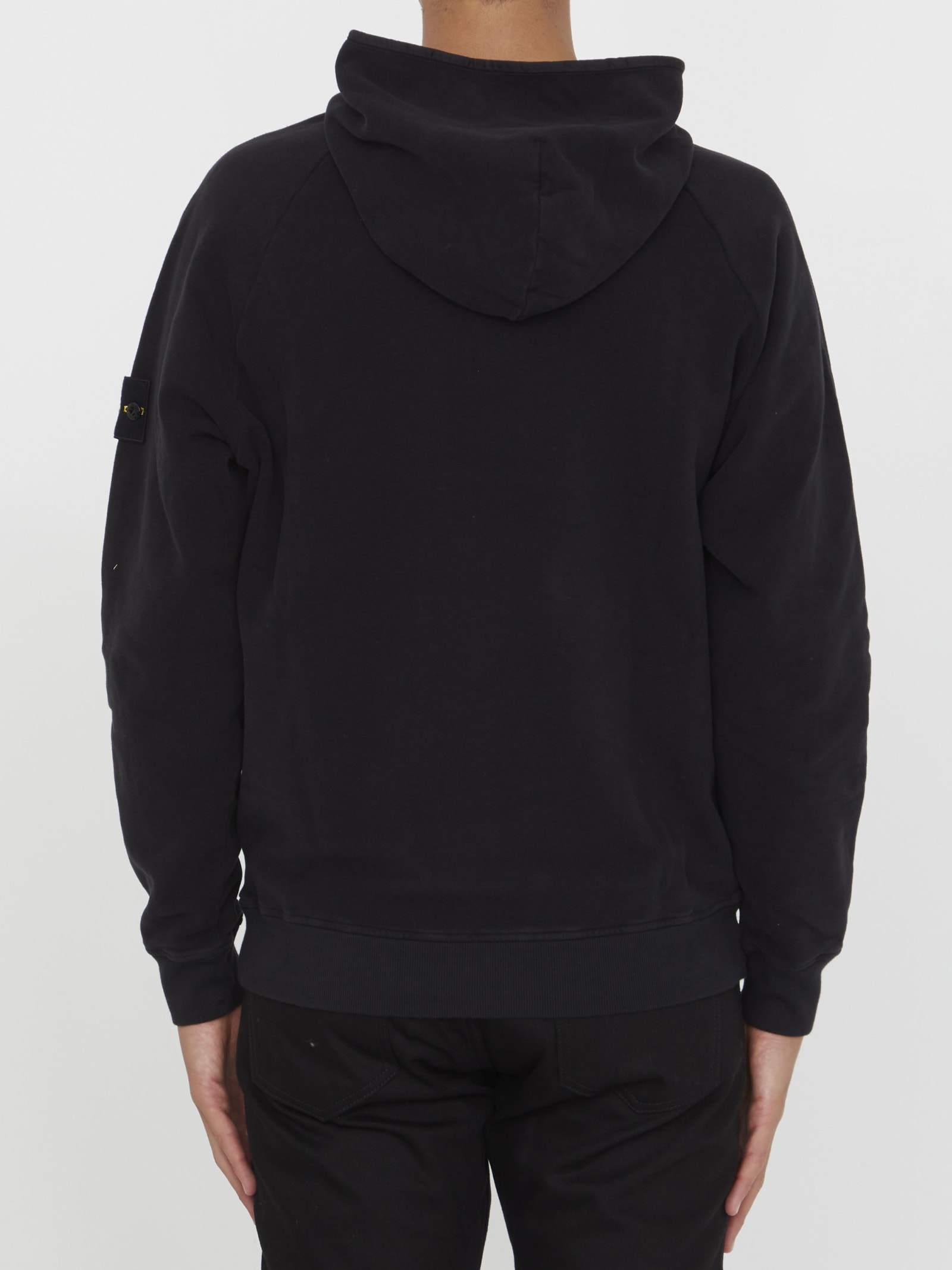 Stone Island Sweaters In Nero